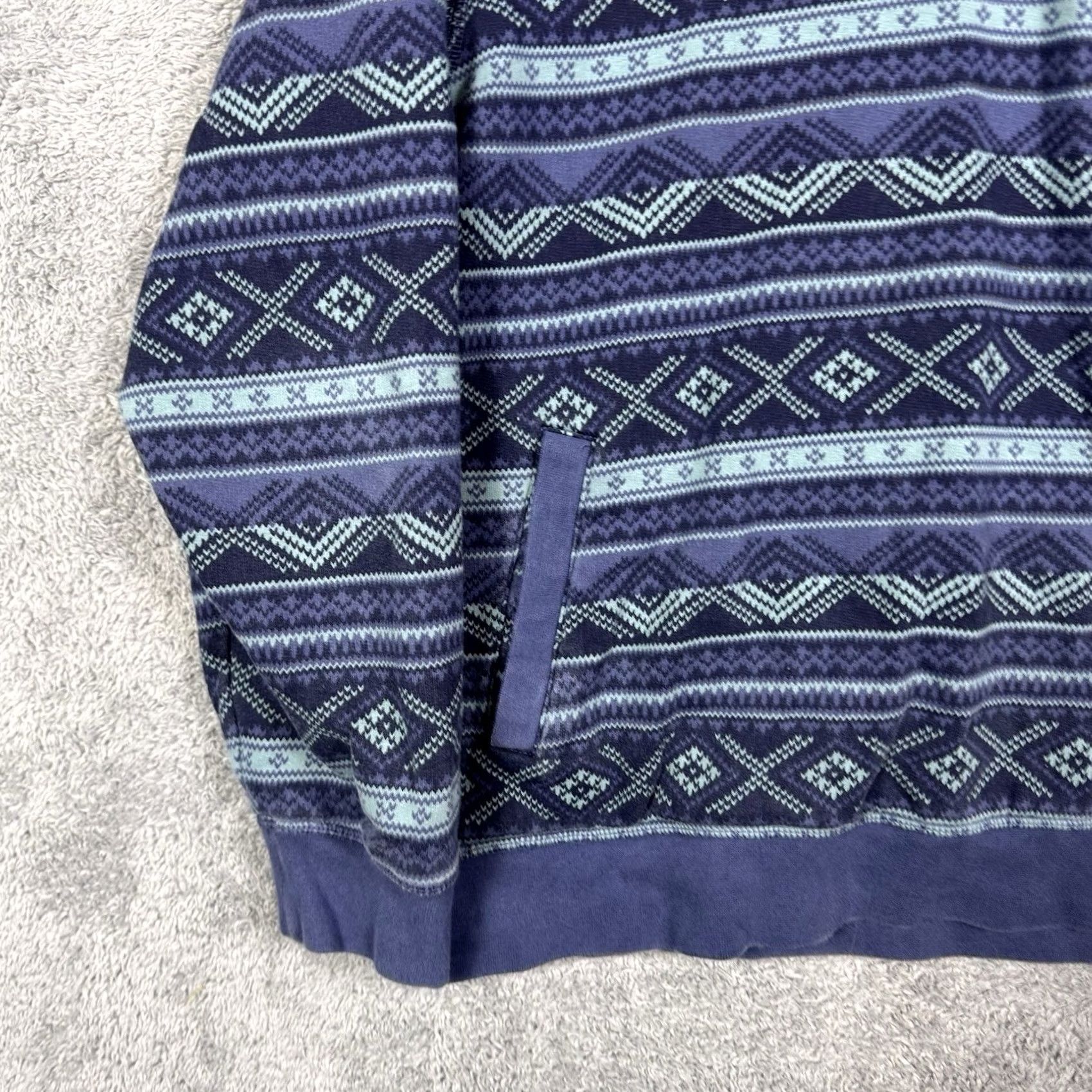 Vintage VINTAGE L.L. Bean Sweater Mens XL Athletic Sweats 1/4 Zip Pullover Aztec All Over 515588 Size US XL / EU 56 / 4 - 2 Thumbnail