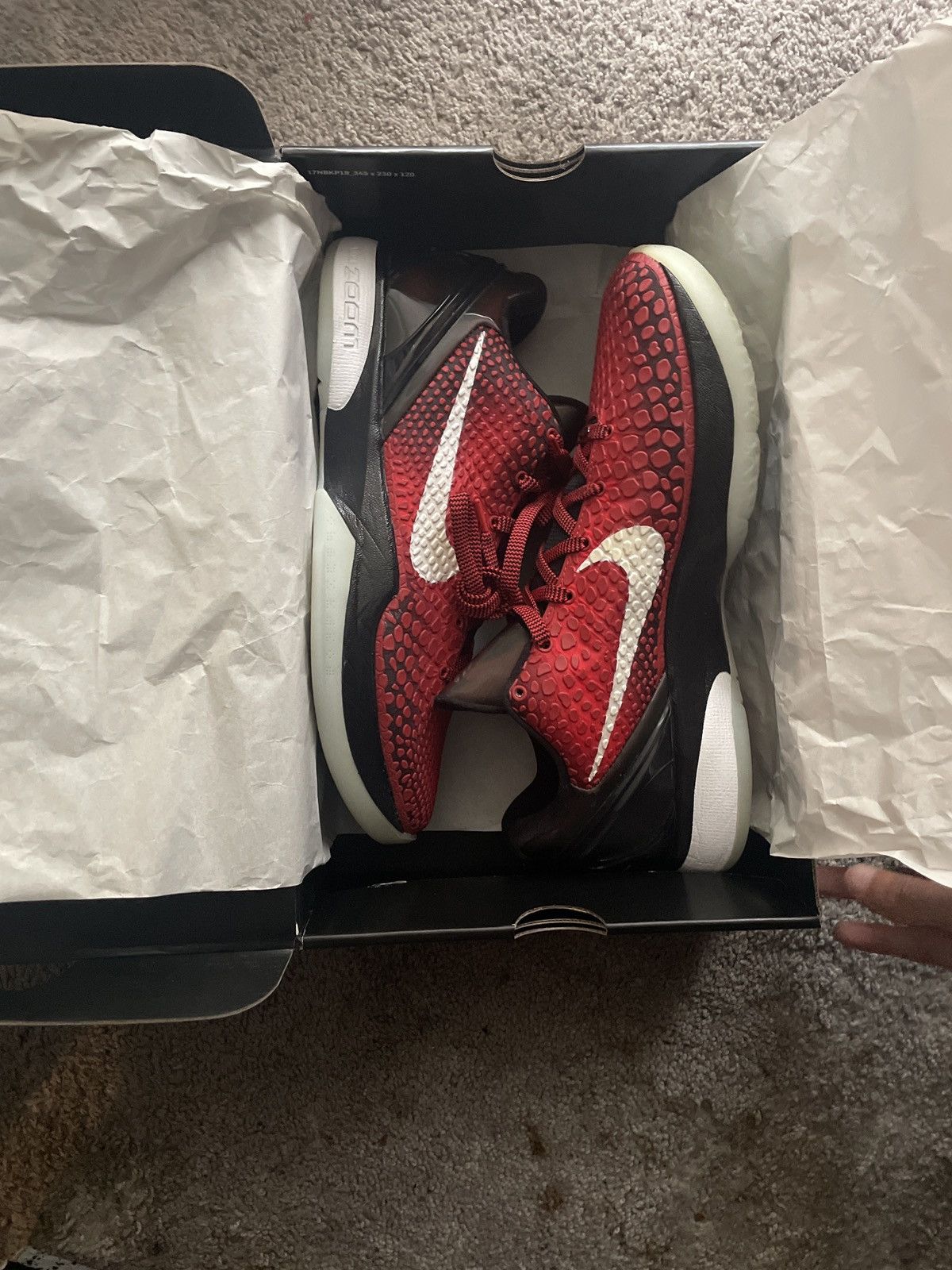 Nike Kobe Vl PRONTO Size US 11.5 / EU 44-45 - 1 Thumbnail