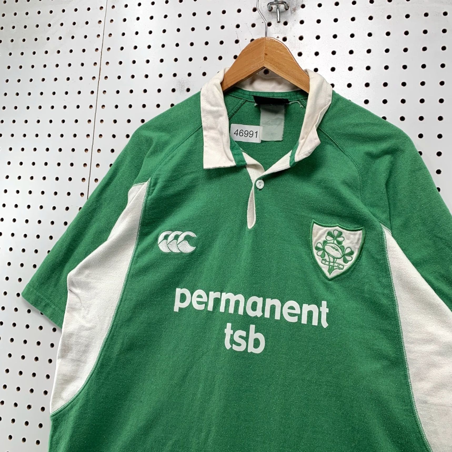 Vintage VINTAGE Canterbury Ireland Rugby Shirt Mens XL Green Embroidered 2005 Size US XL / EU 56 / 4 - 4 Thumbnail