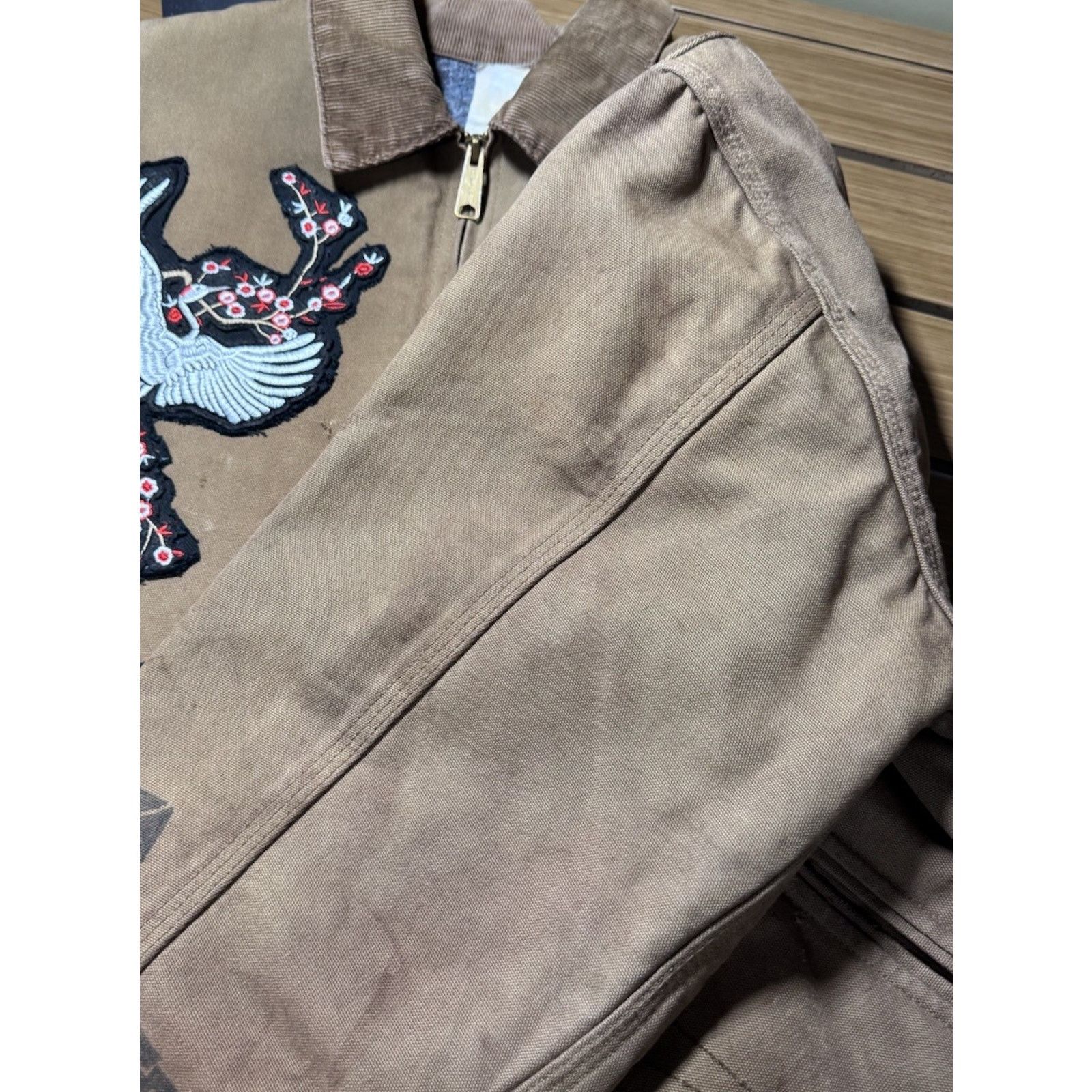 Carhartt Vintage Carhartt Detroit Jacket Mens Large Workwear Size US L / EU 52-54 / 3 - 13 Thumbnail