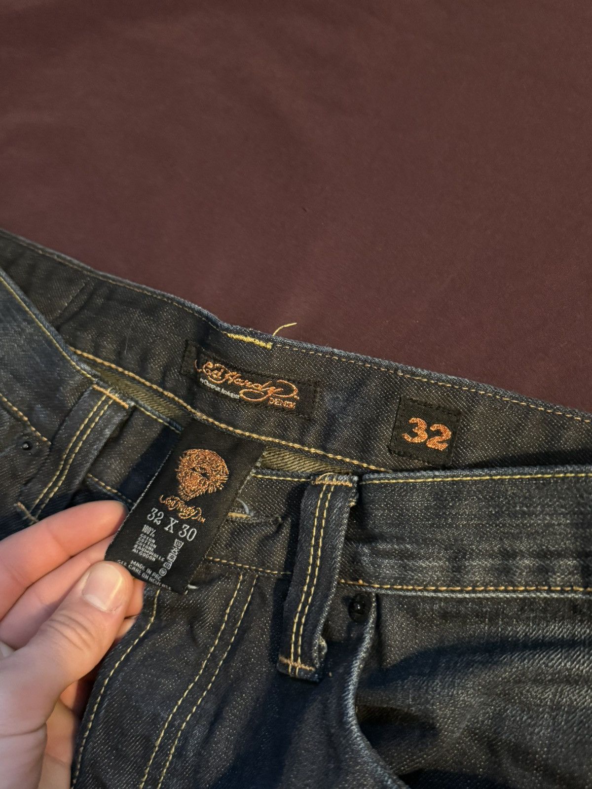 Ed Hardy Ed hardy jeans mens size 32x30 Size US 32 / EU 48 - 4 Thumbnail