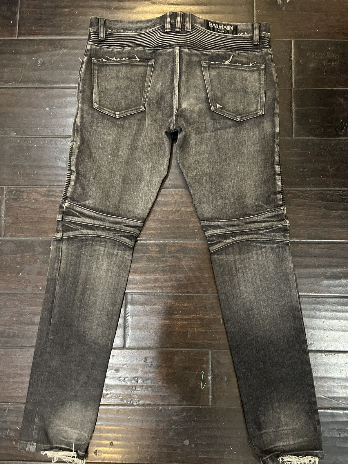Balmain Balmain Biker Jeans Size US 32 / EU 48 - 2 Thumbnail