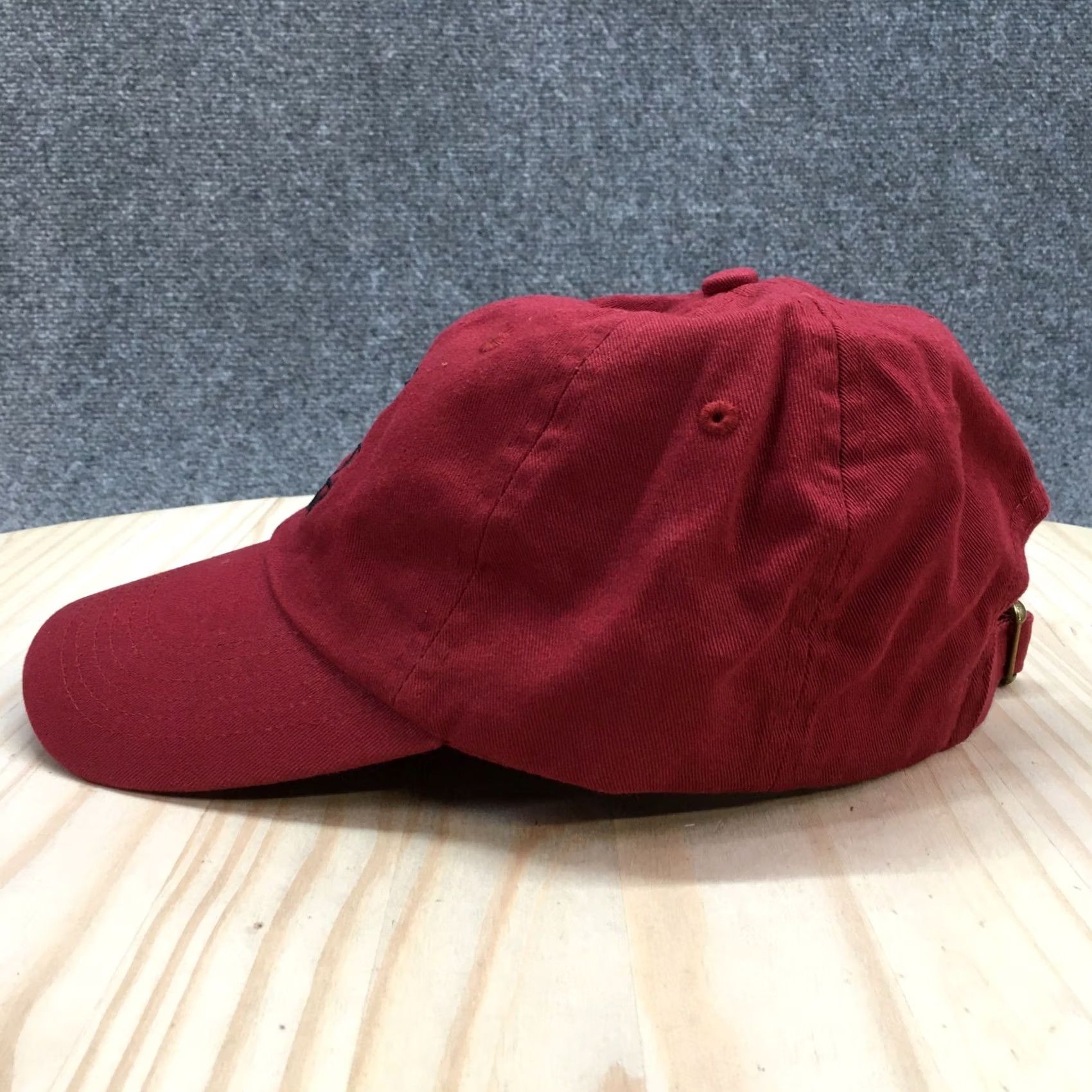 Vintage Black Lives Matter Baseball Cap Hat Mens Maroon Cotton Adjustable One Size Size ONE SIZE - 4 Thumbnail