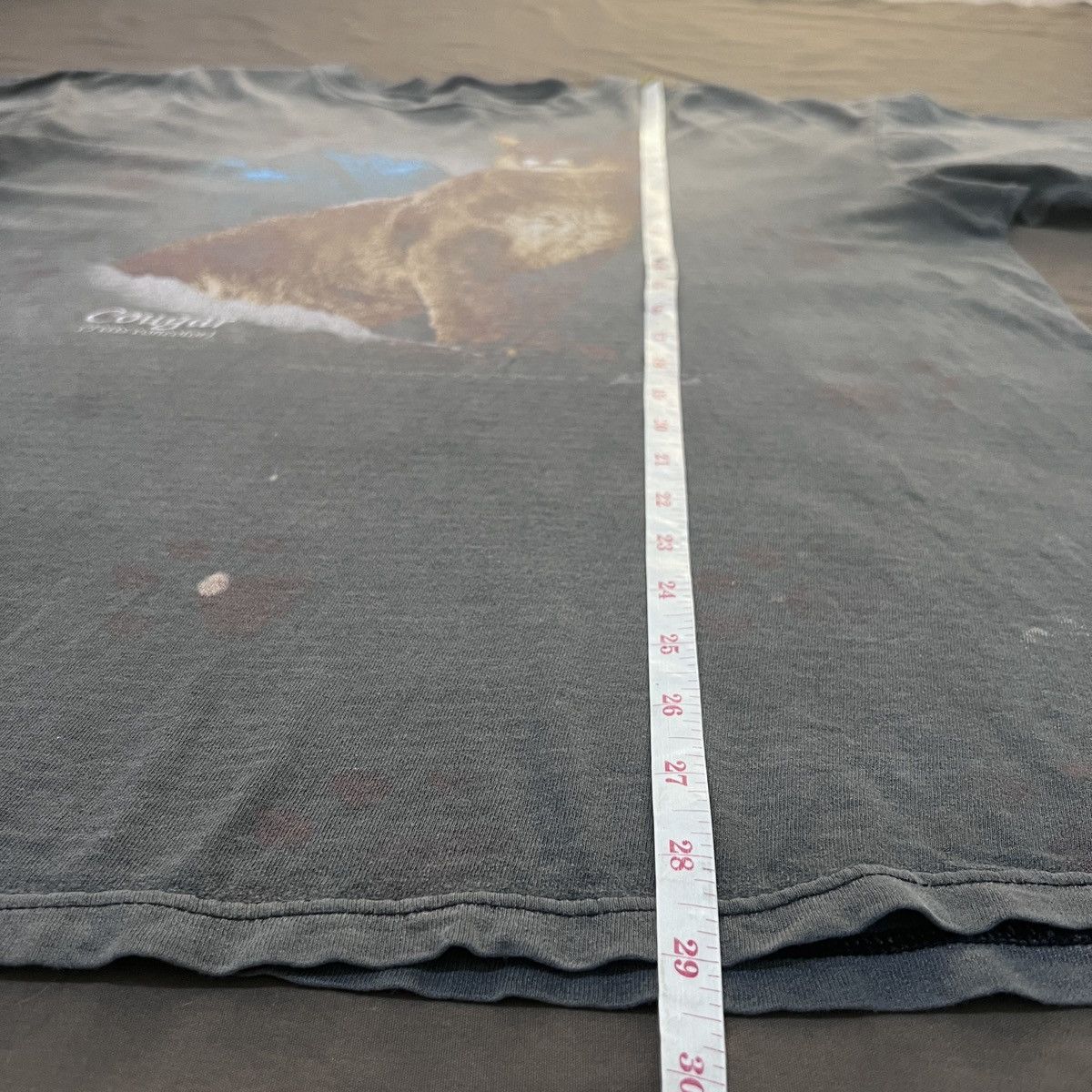 Vintage Vintage 90s 3D Emblem Cougar Tee XL Faded Size US XL / EU 56 / 4 - 16 Thumbnail