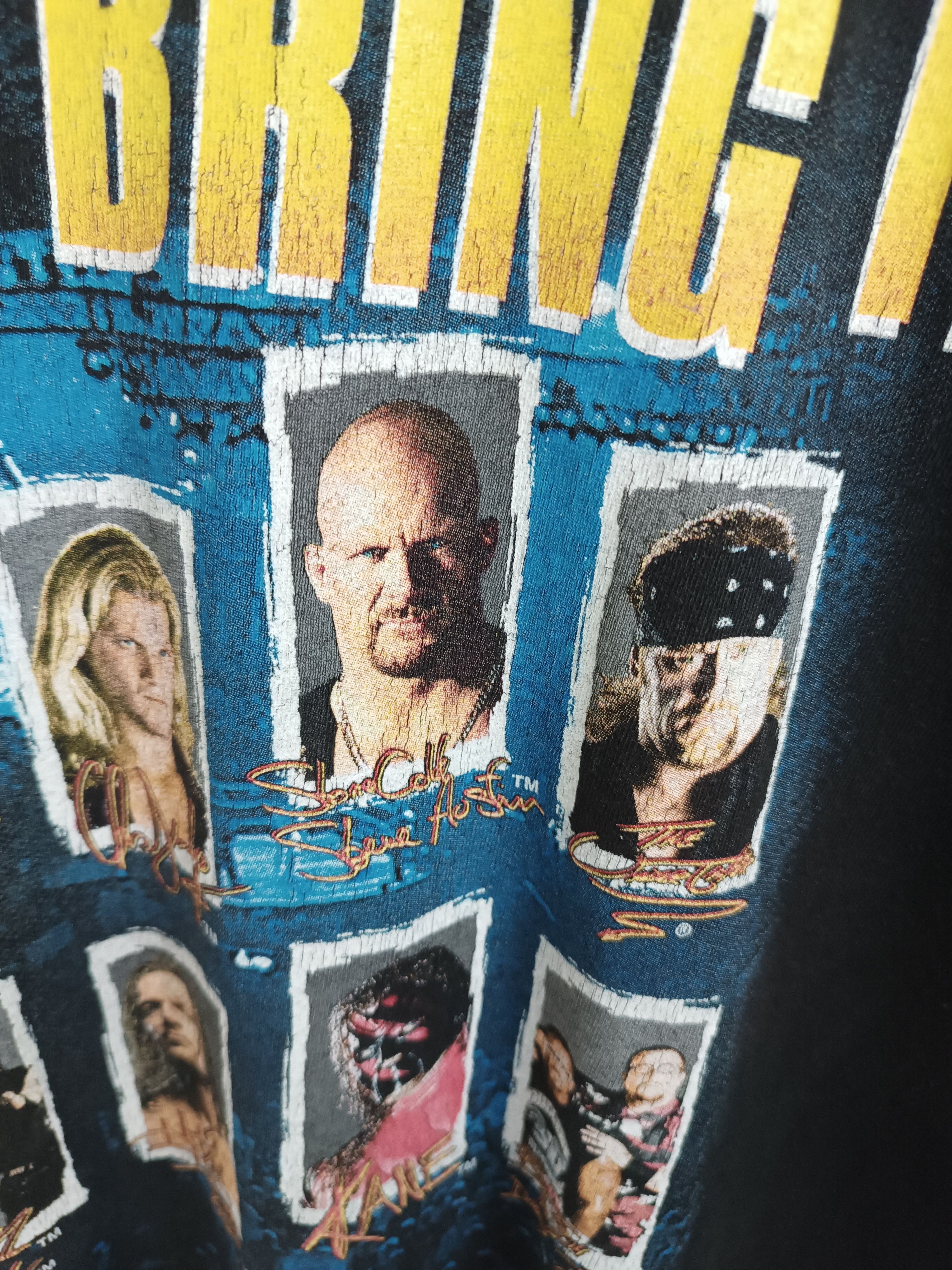 Vintage VINTAGE 2001 WWF ALL STAR BRING IT ON (stone cold undertaker Size US XS / EU 42 / 0 - 10 Thumbnail