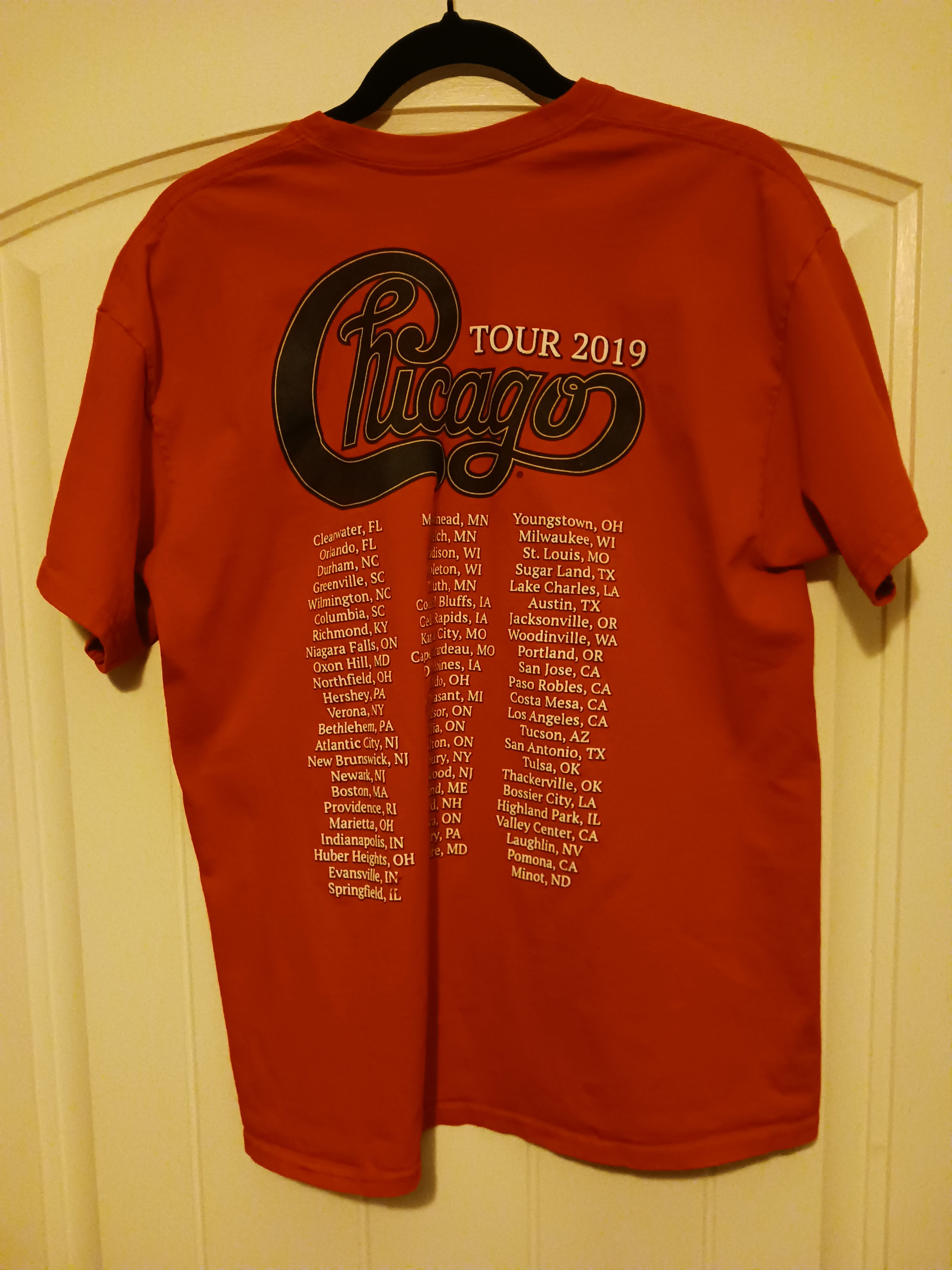 Band Tees × Gildan 2019 "Evening with Chicago and Their Greatest T-Shirt Size US L / EU 52-54 / 3 - 2 Thumbnail