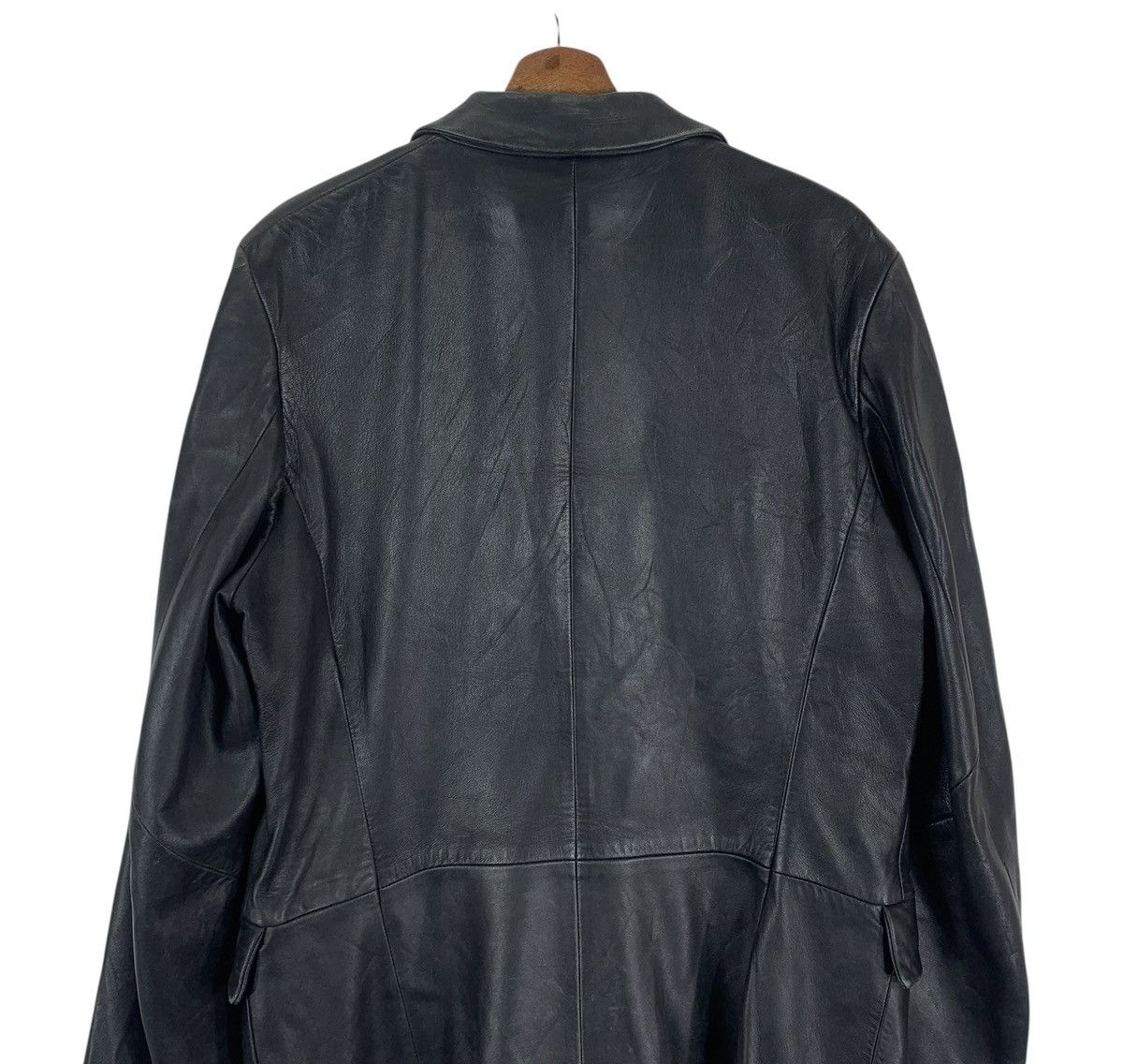 Emporio Armani 🔥🔥EMPORIO ARMANI COLLECTION LEATHER JACKET Size US M / EU 48-50 / 2 - 9 Thumbnail
