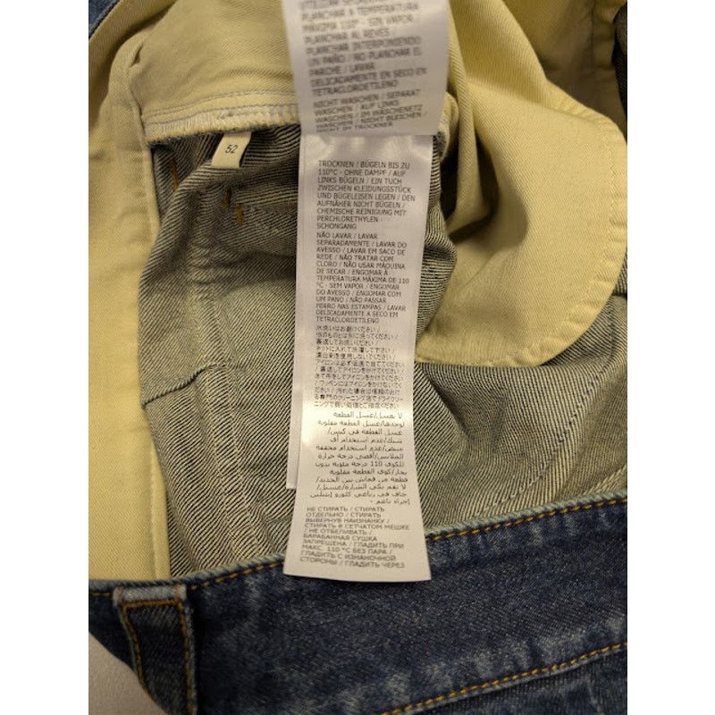 Gucci o1rshd1 Eco-Washed Organic Denim Cargo Pant in Blue / Mix Size US 36 / EU 52 - 19 Thumbnail