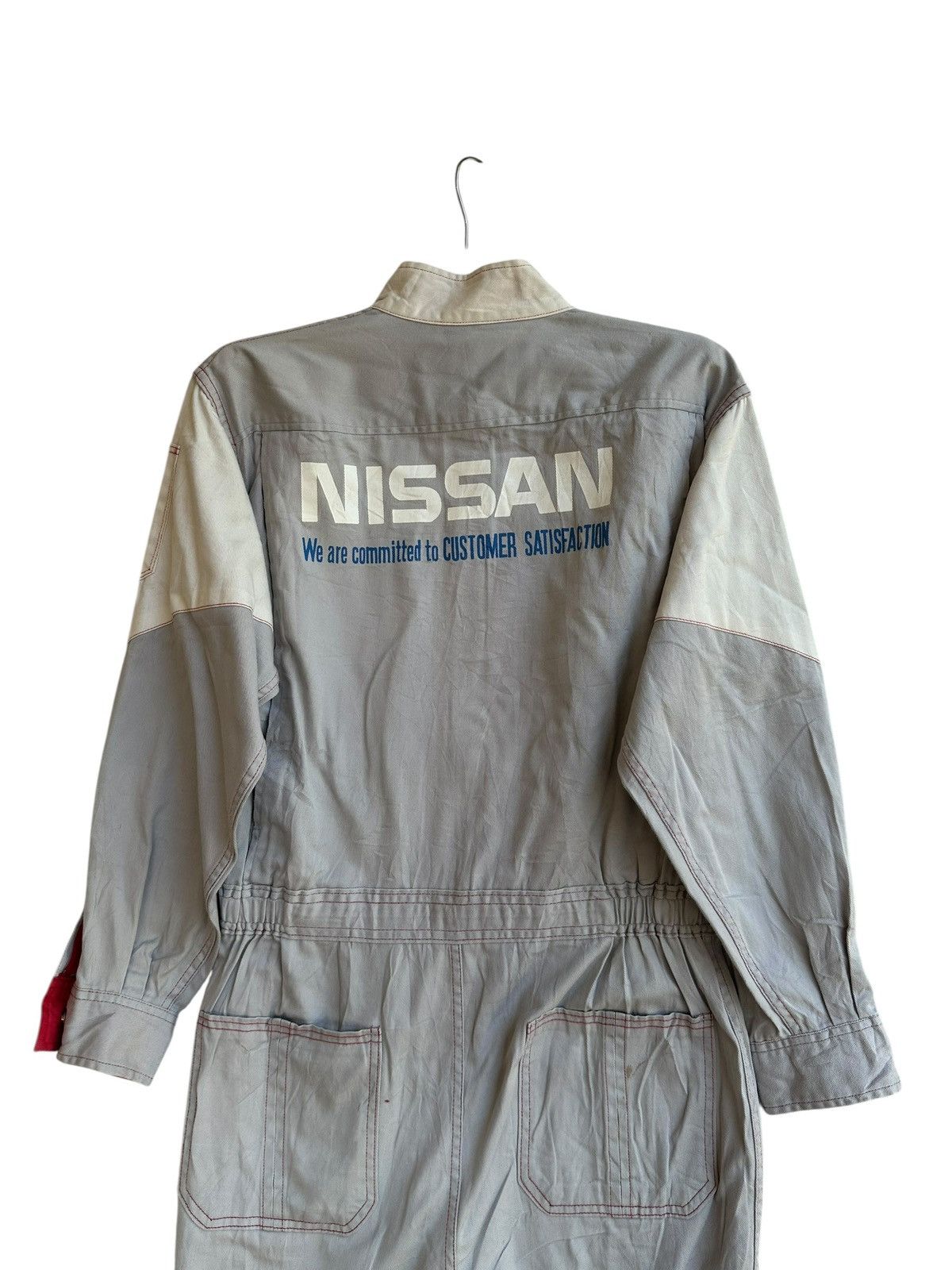 Nissan Vintage Nissan Nismo Japan Hiteq Overalls Jumpsuit Size US 33 - 2 Thumbnail