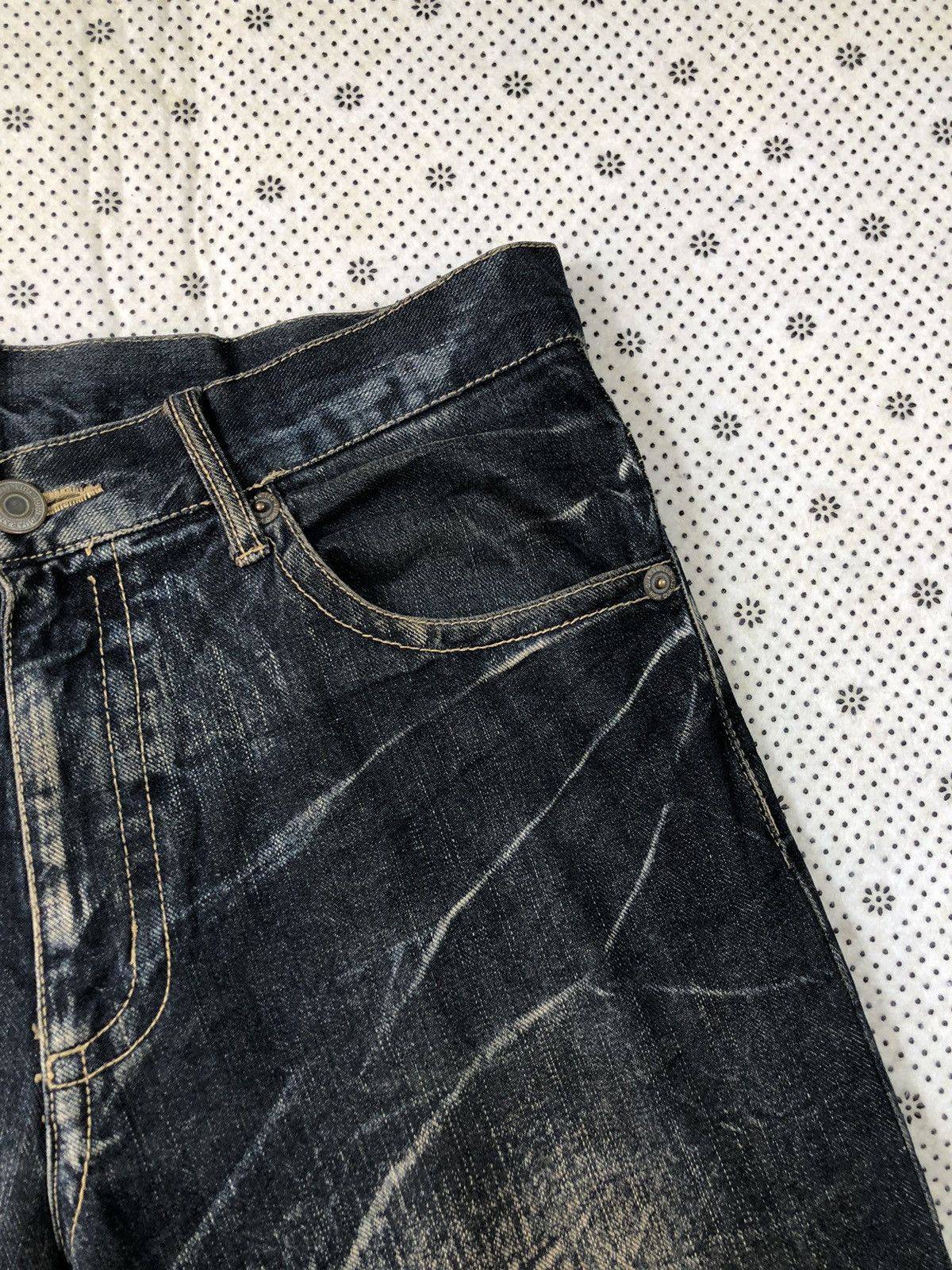 Hysteric Glamour × Japanese Brand Japanese Brand x High quality flared jeans Size US 33 - 9 Thumbnail