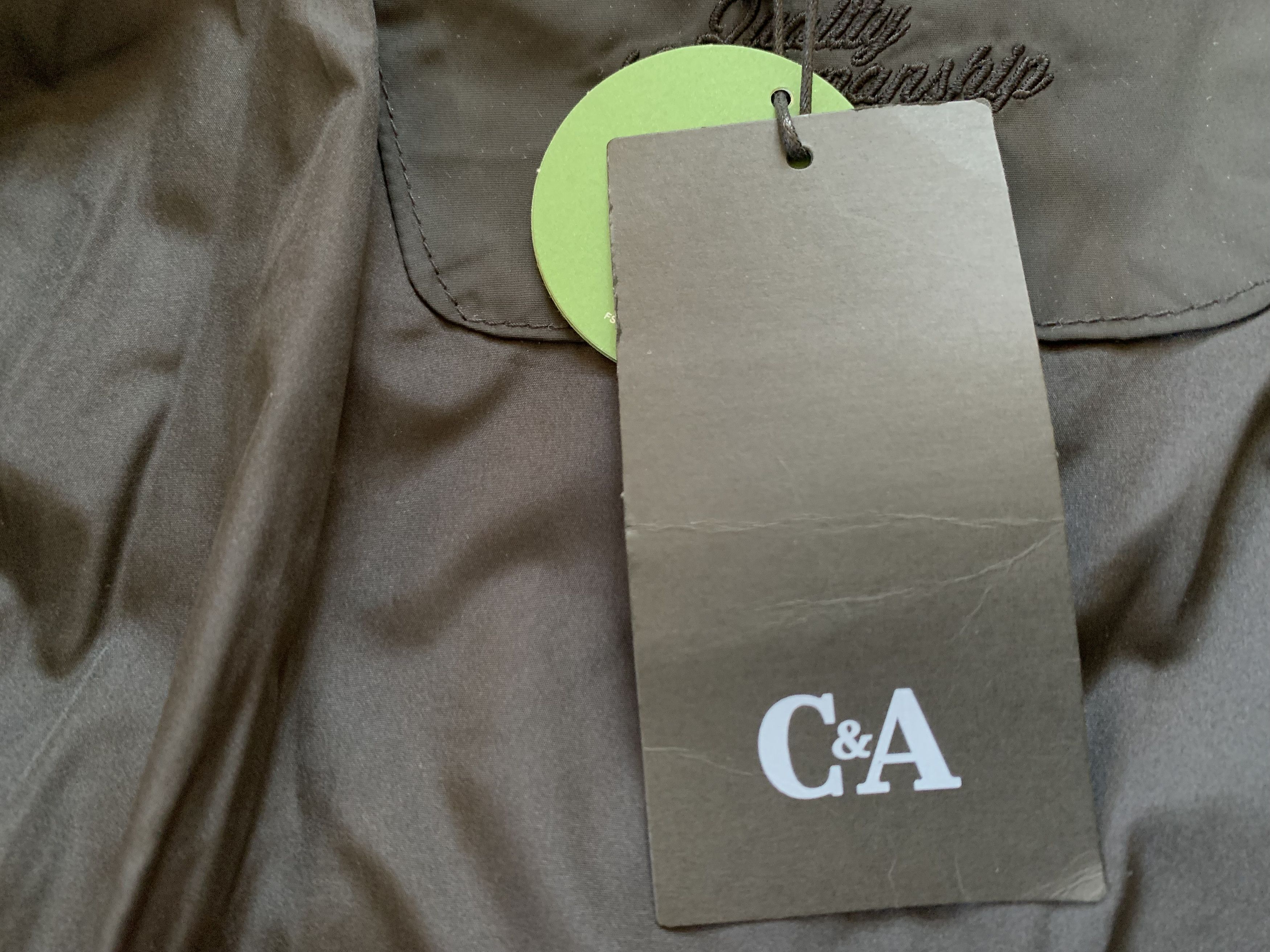 C&A C&A New Black Quilted Jacket Size US M / EU 48-50 / 2 - 7 Thumbnail