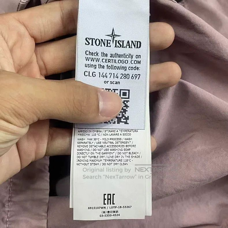 Stone Island Stone Island Double Pocket Washed Jacket Pink M Size US M / EU 48-50 / 2 - 6 Thumbnail