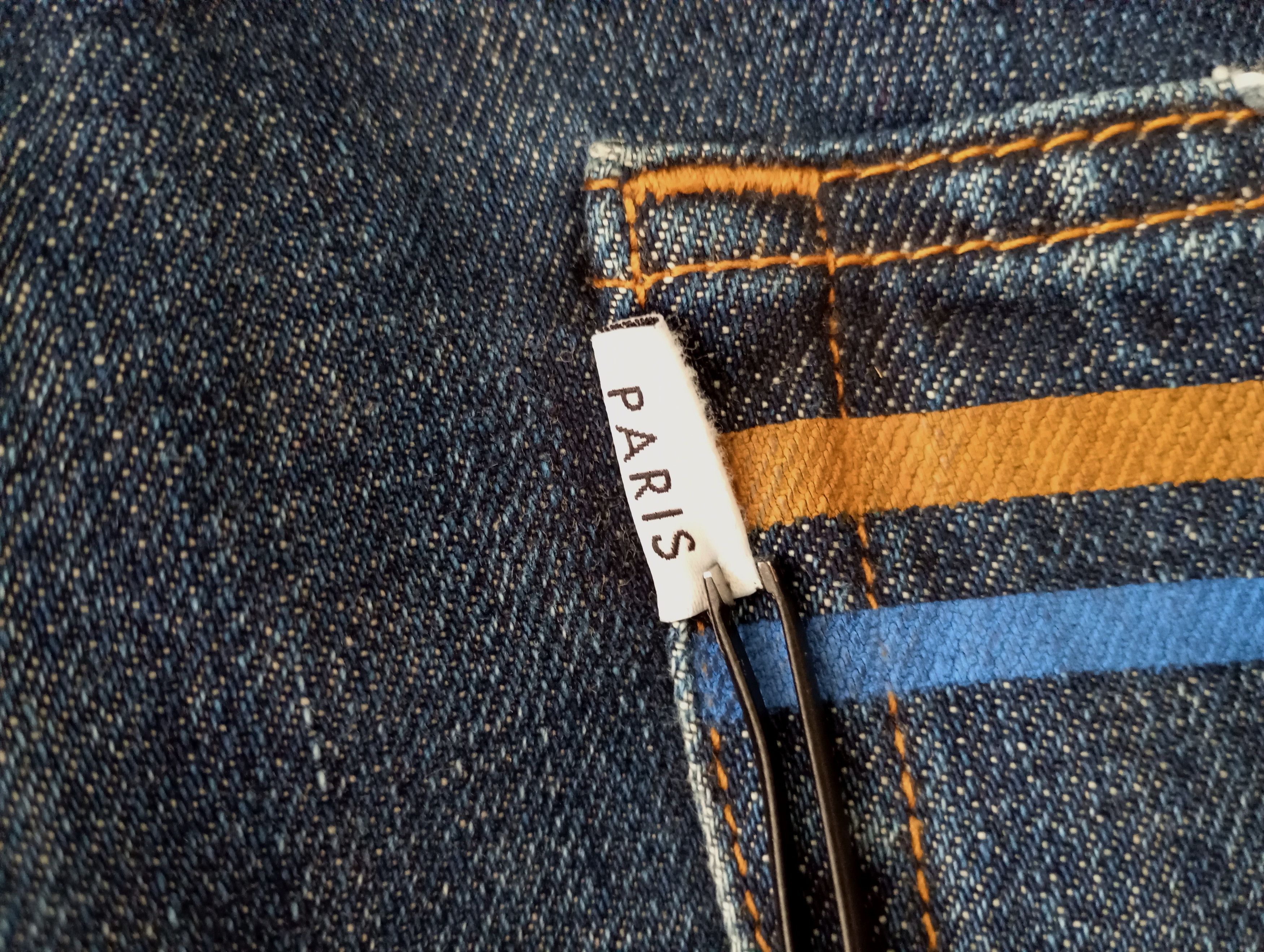 Kenzo × Vintage Kenzo Paris Jungle Signature Logo Luxury Jean Pants Size US 32 / EU 48 - 10 Thumbnail