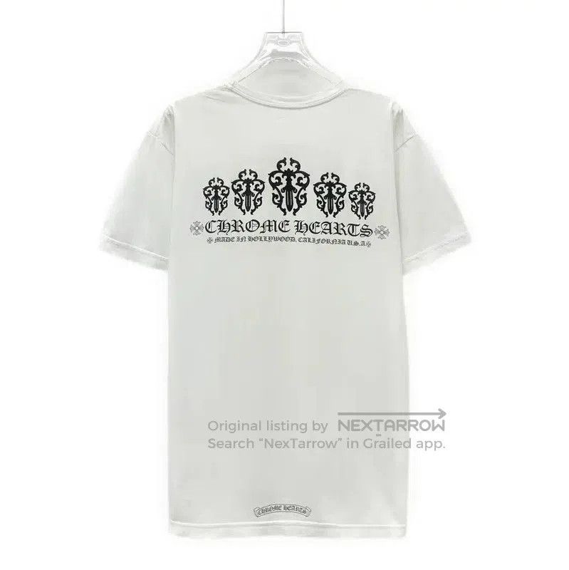Chrome Hearts Chrome Hearts White Cotton T-Shirt for Men . Size US L / EU 52-54 / 3 - 2 Thumbnail