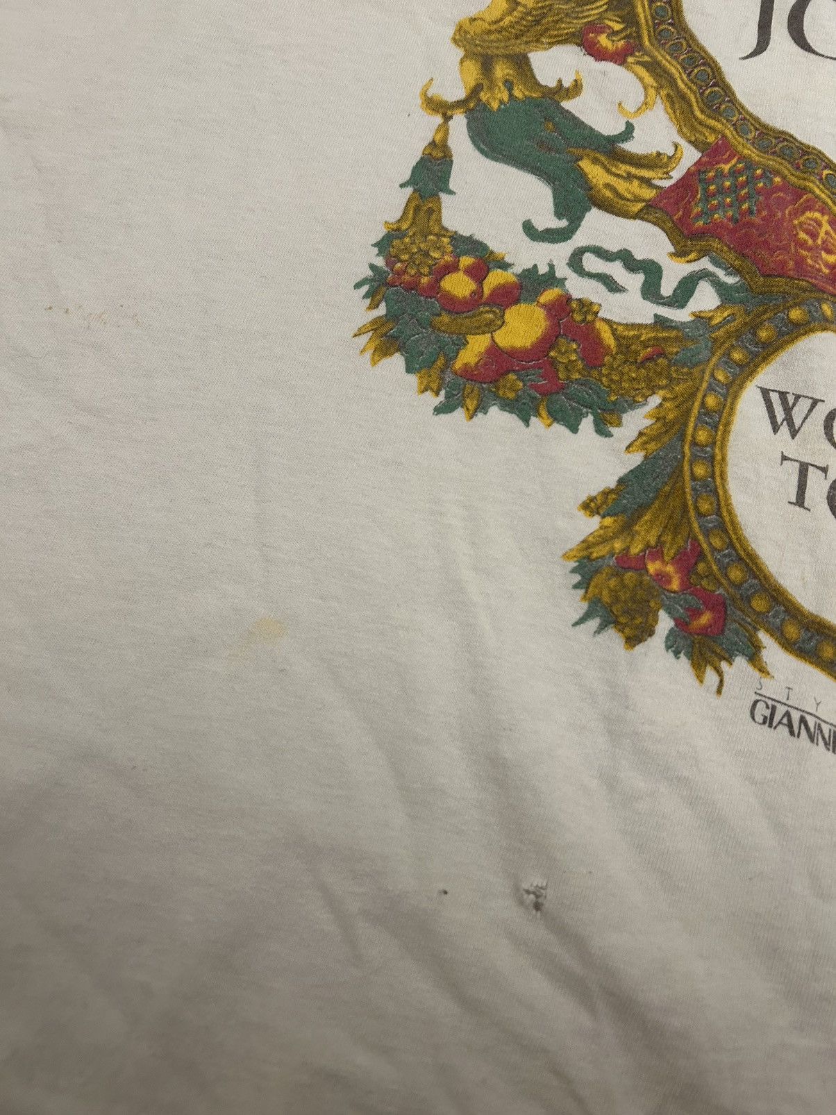 Vintage Elton John 1993 Tour Tee Size US L / EU 52-54 / 3 - 5 Thumbnail