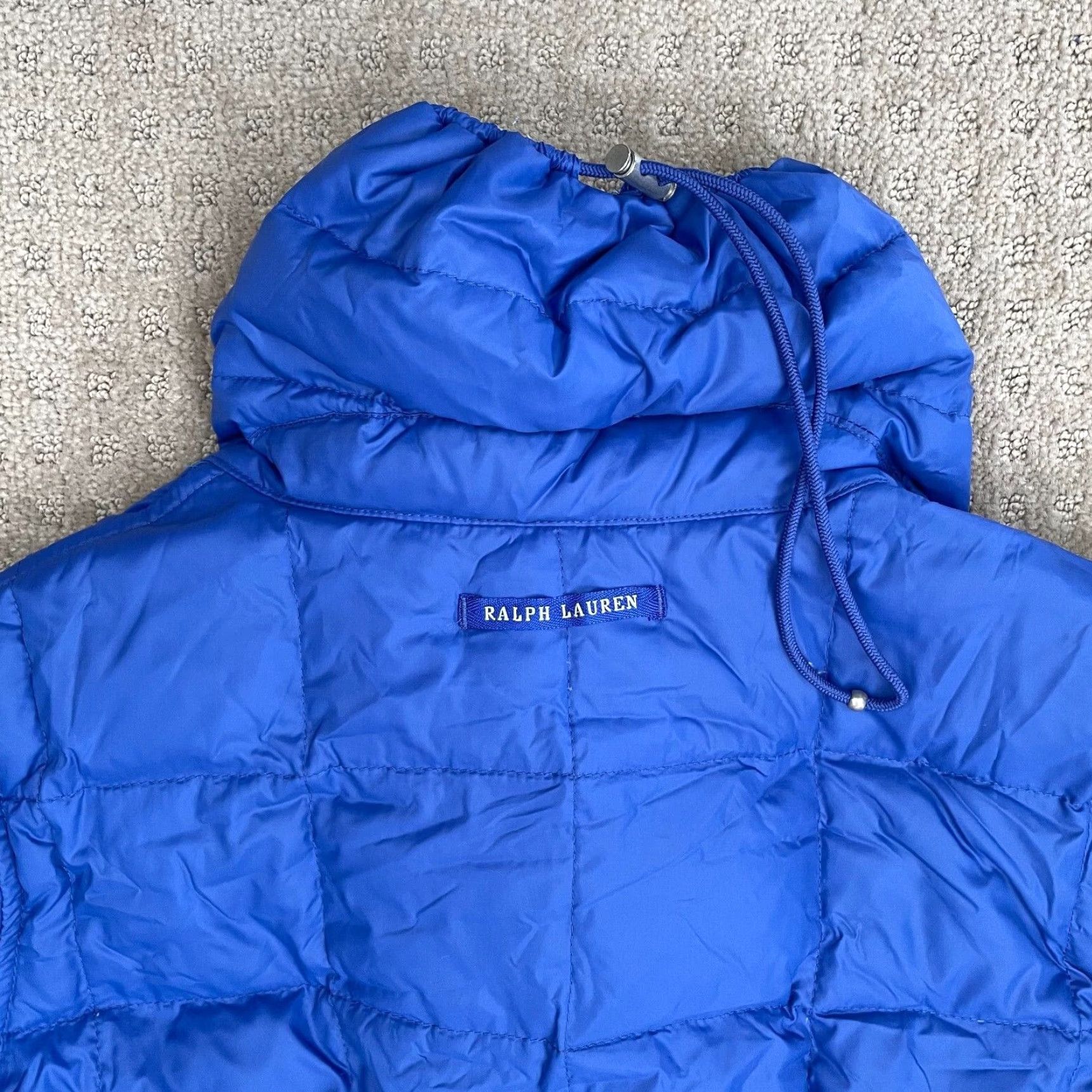 Ralph Lauren Ralph Lauren Women Royal Blue Down Puffer Jacket Full Zip Snow Size S / US 4 / IT 40 - 6 Thumbnail
