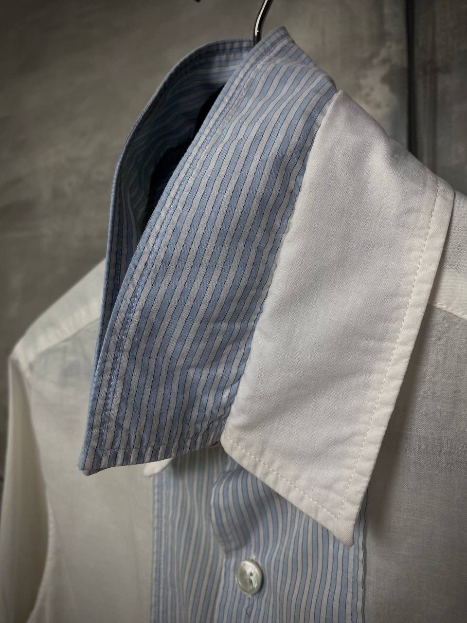 Ann Demeulemeester Shirt with double collar and cuffs M Size 48R - 5 Thumbnail