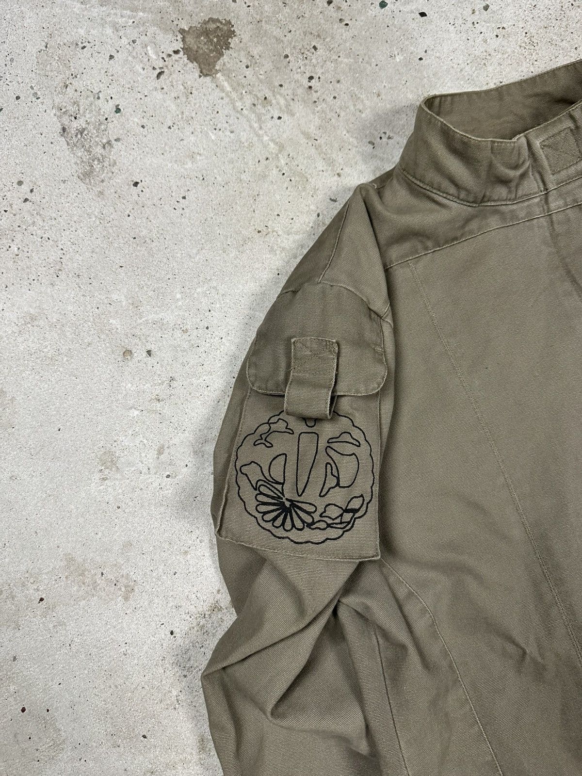 Japanese Brand Vintage Y2K Asymmetrical Utility Light Jacket Army Style Size US S / EU 44-46 / 1 - 6 Thumbnail