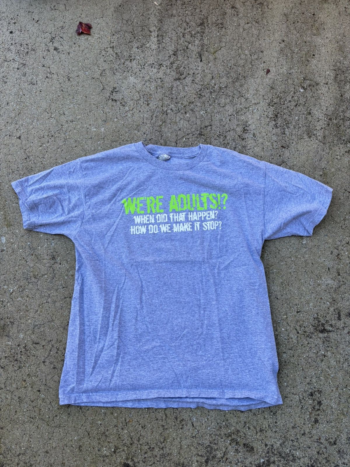 Vintage Vintage We’re Adults? T Shirt Size US L / EU 52-54 / 3 - 1 Thumbnail