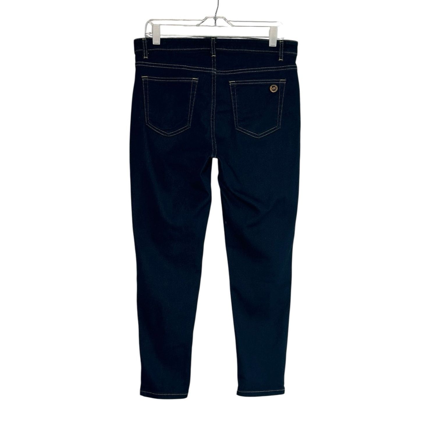Michael Kors Michael Kors dark wash blue cropped skinny jeans size 10 Size 32" / US 10 / IT 46 - 2 Thumbnail