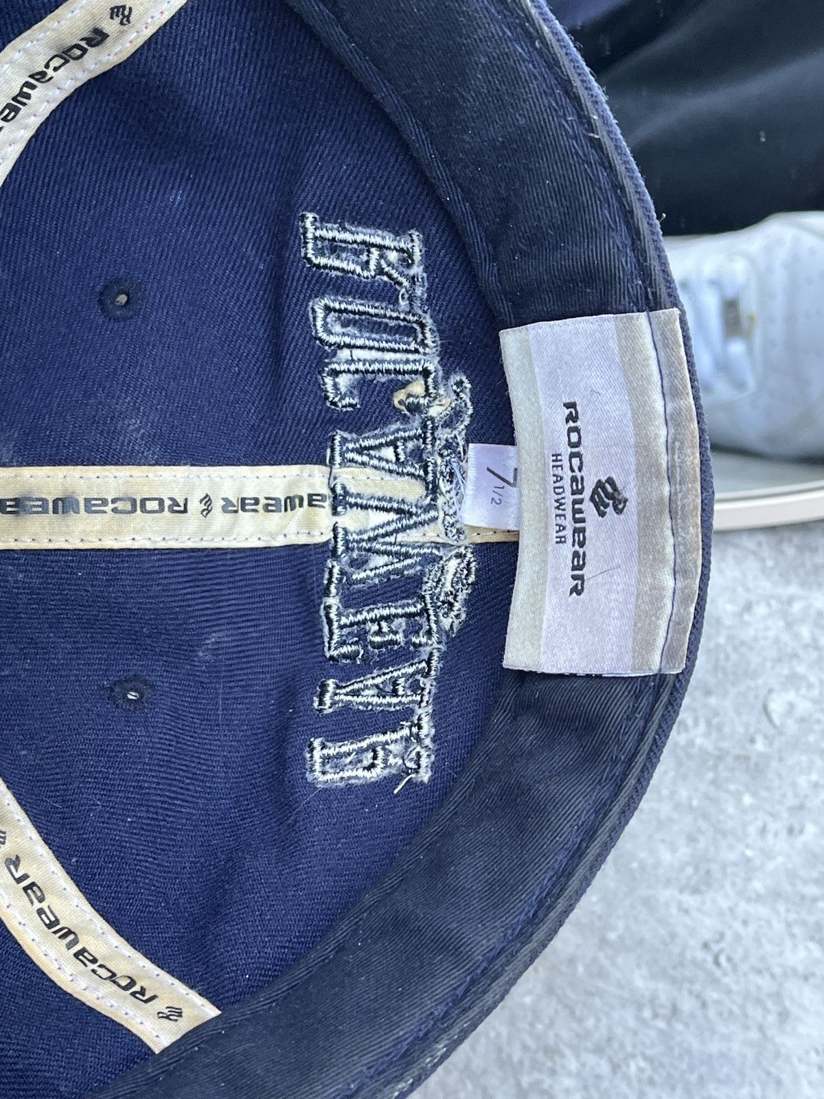 Rocawear Vintage Rap Cap Rocawear Snap Back Y2k 2000s 90s Swag Skate Size ONE SIZE - 6 Thumbnail