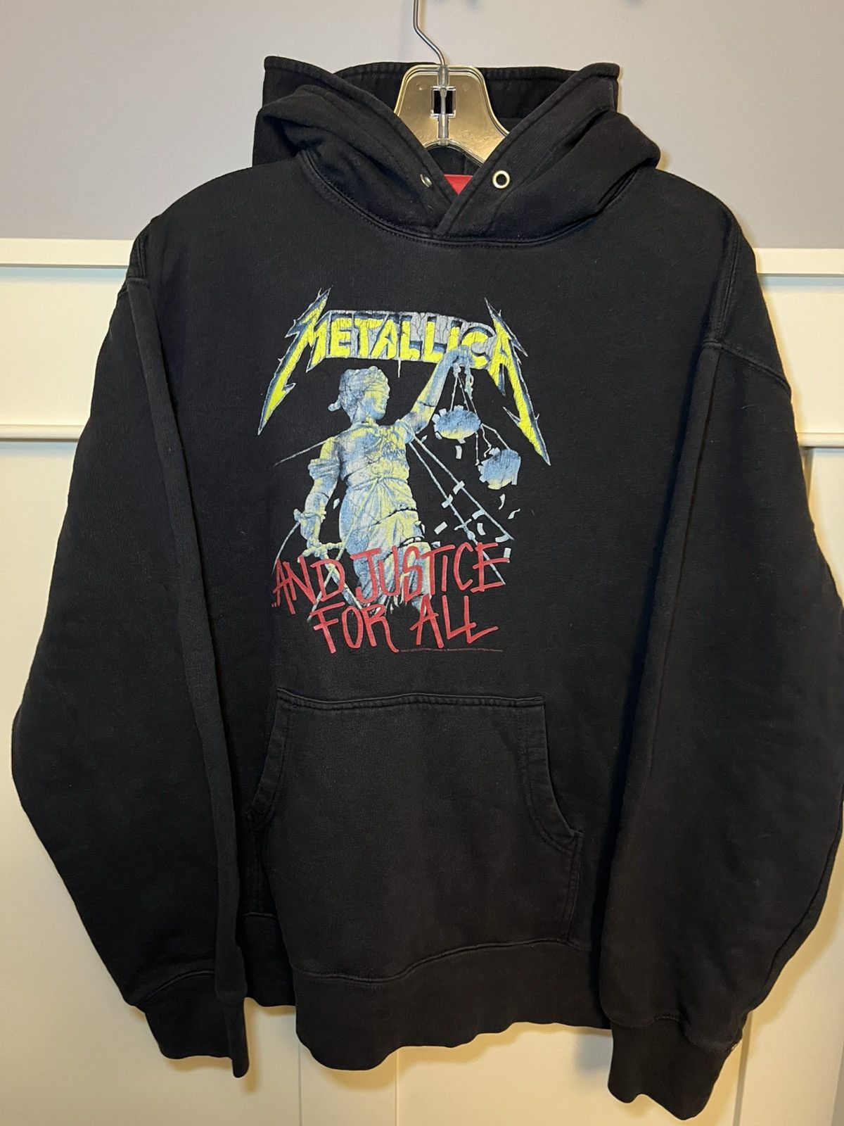Metallica Vintage 2007 Metallica “And Justice For All” pullover hoodie Size US XL / EU 56 / 4 - 1 Thumbnail