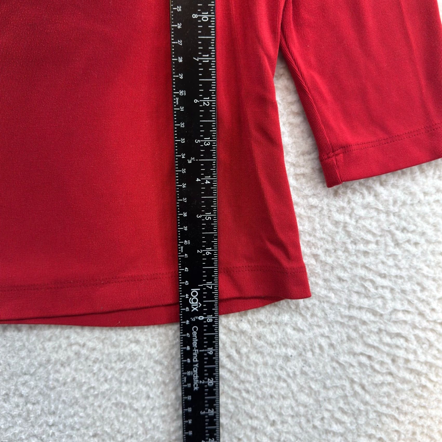 Vintage VINTAGE Rampage Shirt Womens M Red 90s Y2K Square Neck Office Corpcore Size M / US 6-8 / IT 42-44 - 4 Thumbnail