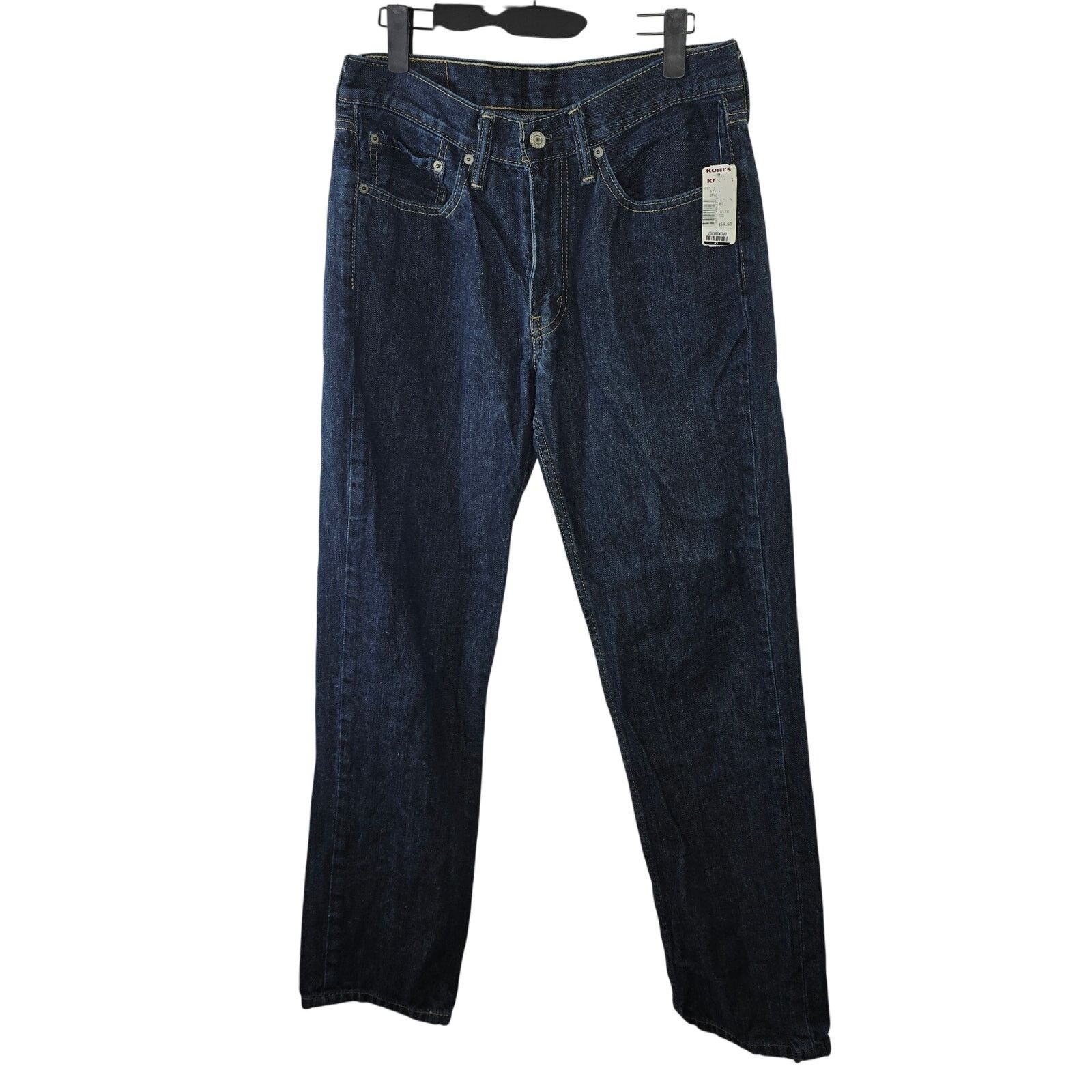 Levi's Levi's 514 Straight Blue Denim Jeans W31 L32 Actual L30 NWT Size US 31 - 1 Thumbnail