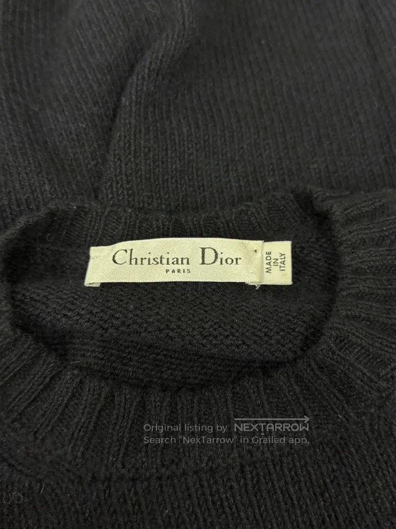 Dior Dior Black and blue gold silk moon phase black cashmere sw Size XXS / US 00 / IT 34 - 3 Thumbnail