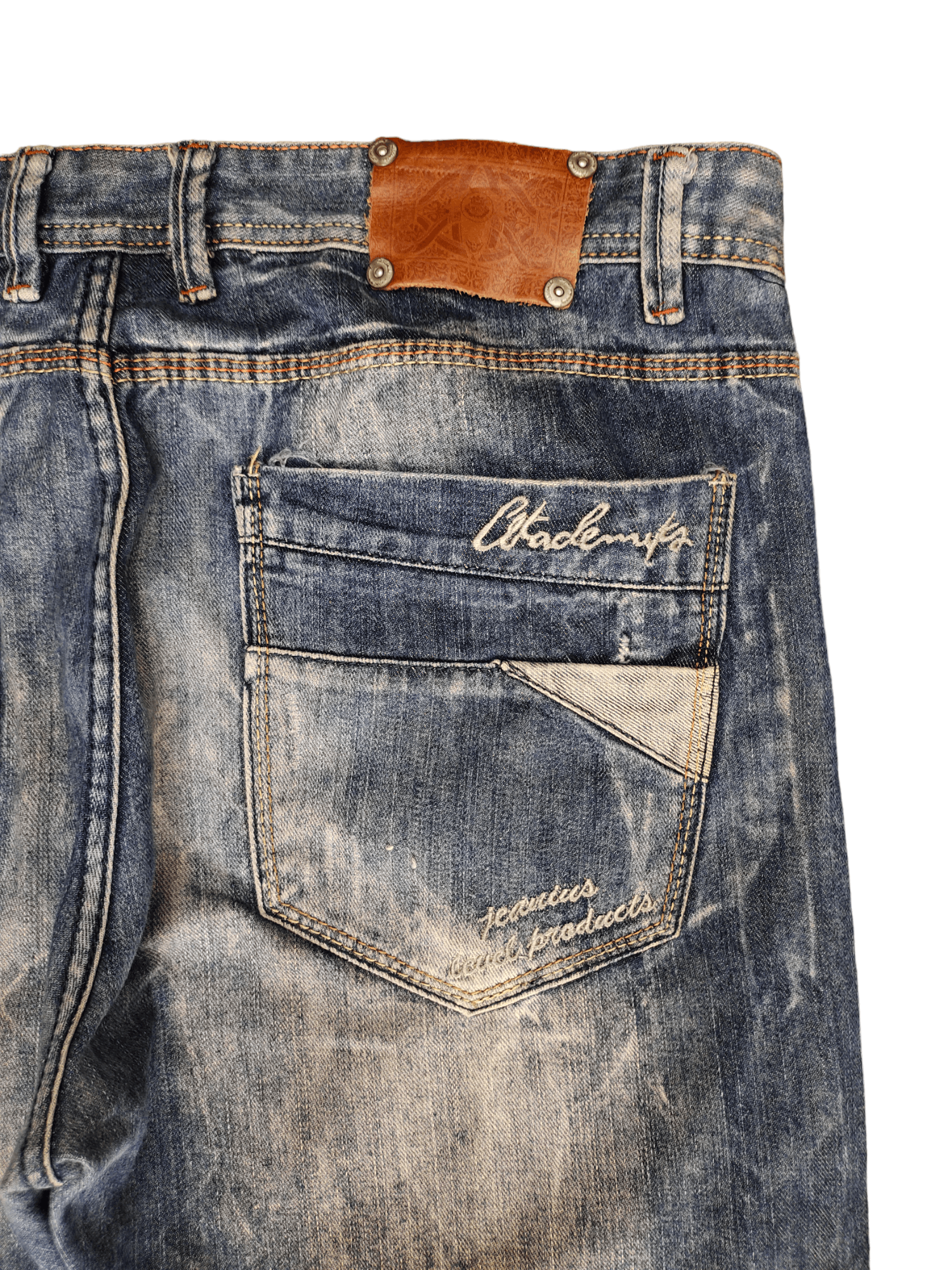 Akademiks Baggy Jeans Akademiks Lot 009 Denim Wide Loose Leg Jnco Size US 40 / EU 56 - 15 Thumbnail