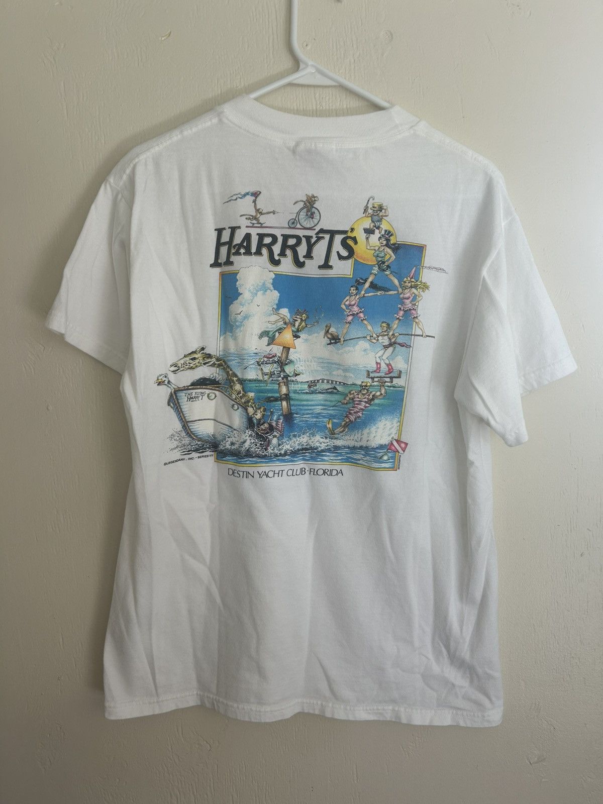 Vintage Vintage Harry T’s “Race of the Long Necks” Animal Jetski Tee Size US M / EU 48-50 / 2 - 8 Thumbnail