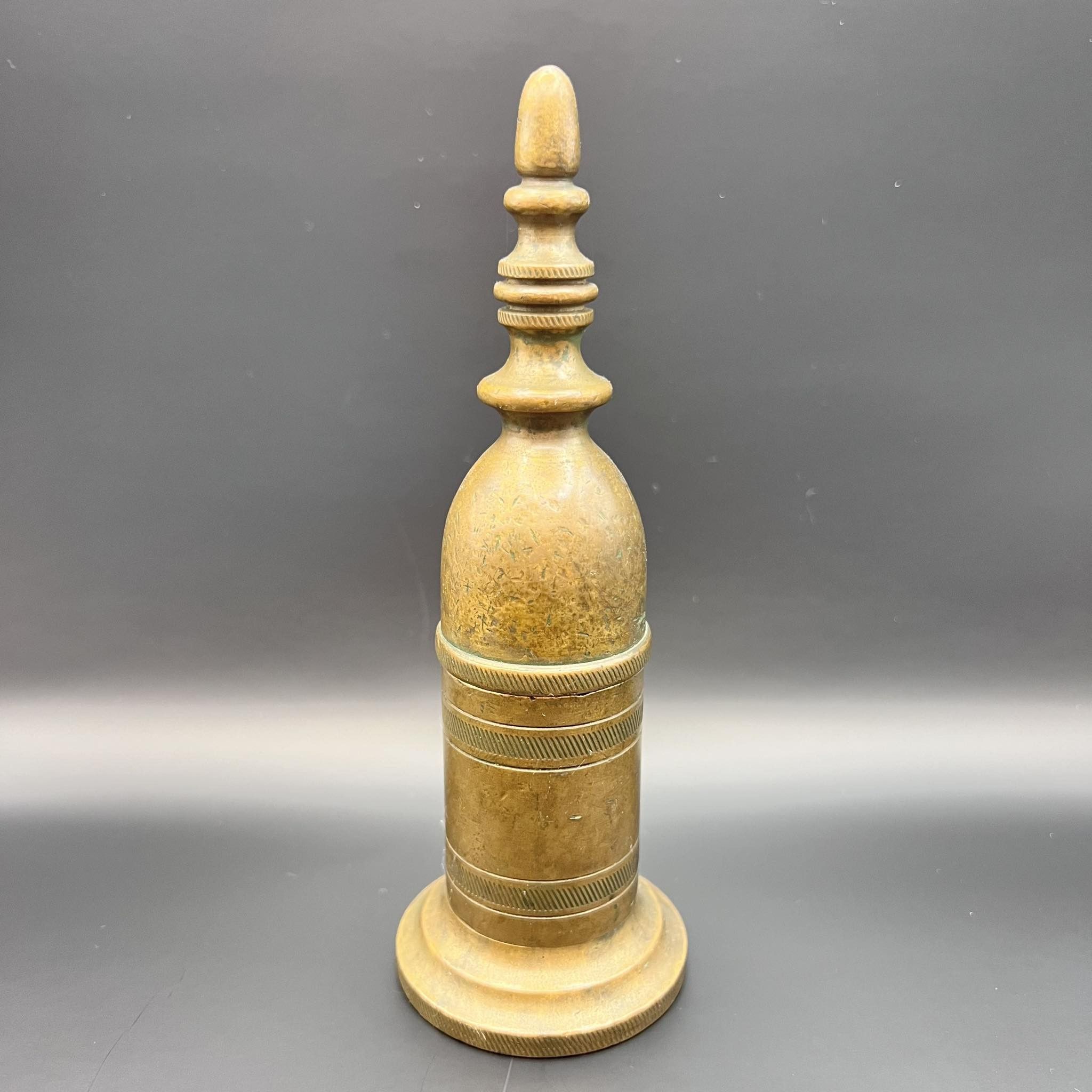 Vintage Huge WWII Military Antique Lighter Bronze Brass Handmade Size ONE SIZE - 2 Thumbnail