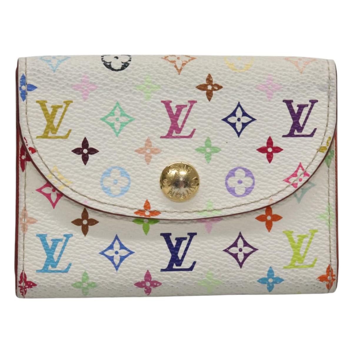 Louis Vuitton Enveloppe Carte De Visite White Canvas Wallet (Pre-Owned) Size ONE SIZE - 1 Thumbnail