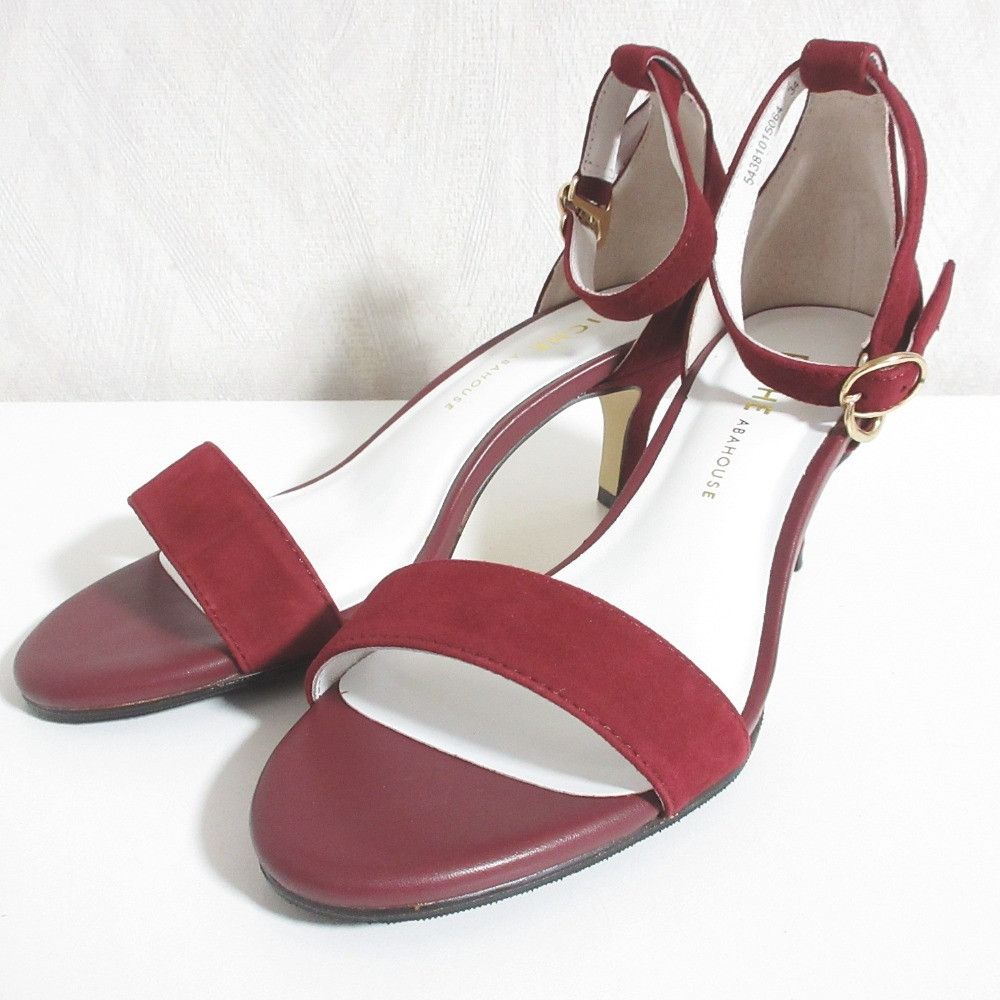 Other Other PICHE Abahouse Heel Sandals Leather Shoes DUTY FREE for USA Size ONE SIZE - 1 Thumbnail