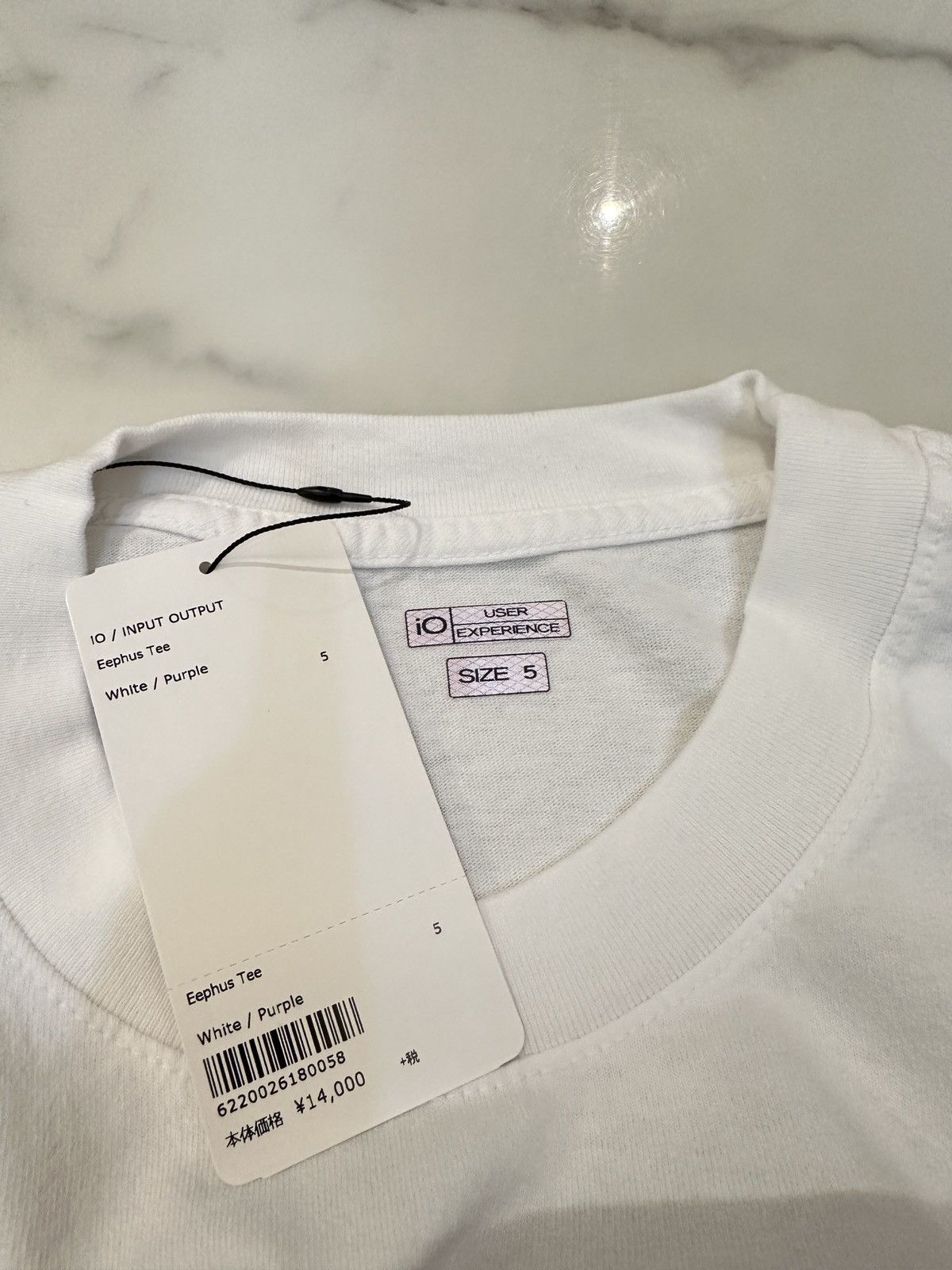 iO iO INPUT OUTPUT TEE Kyle Giuca Size US XL / EU 56 / 4 - 8 Thumbnail