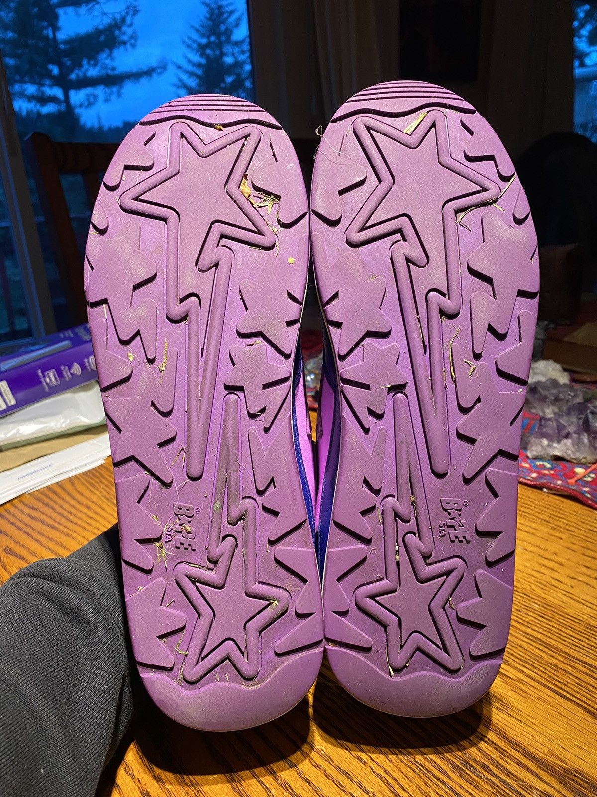 Bape × Nigo OG 2006 Bape Roadsta Purple Camo Size US 10.5 / EU 43-44 - 7 Thumbnail