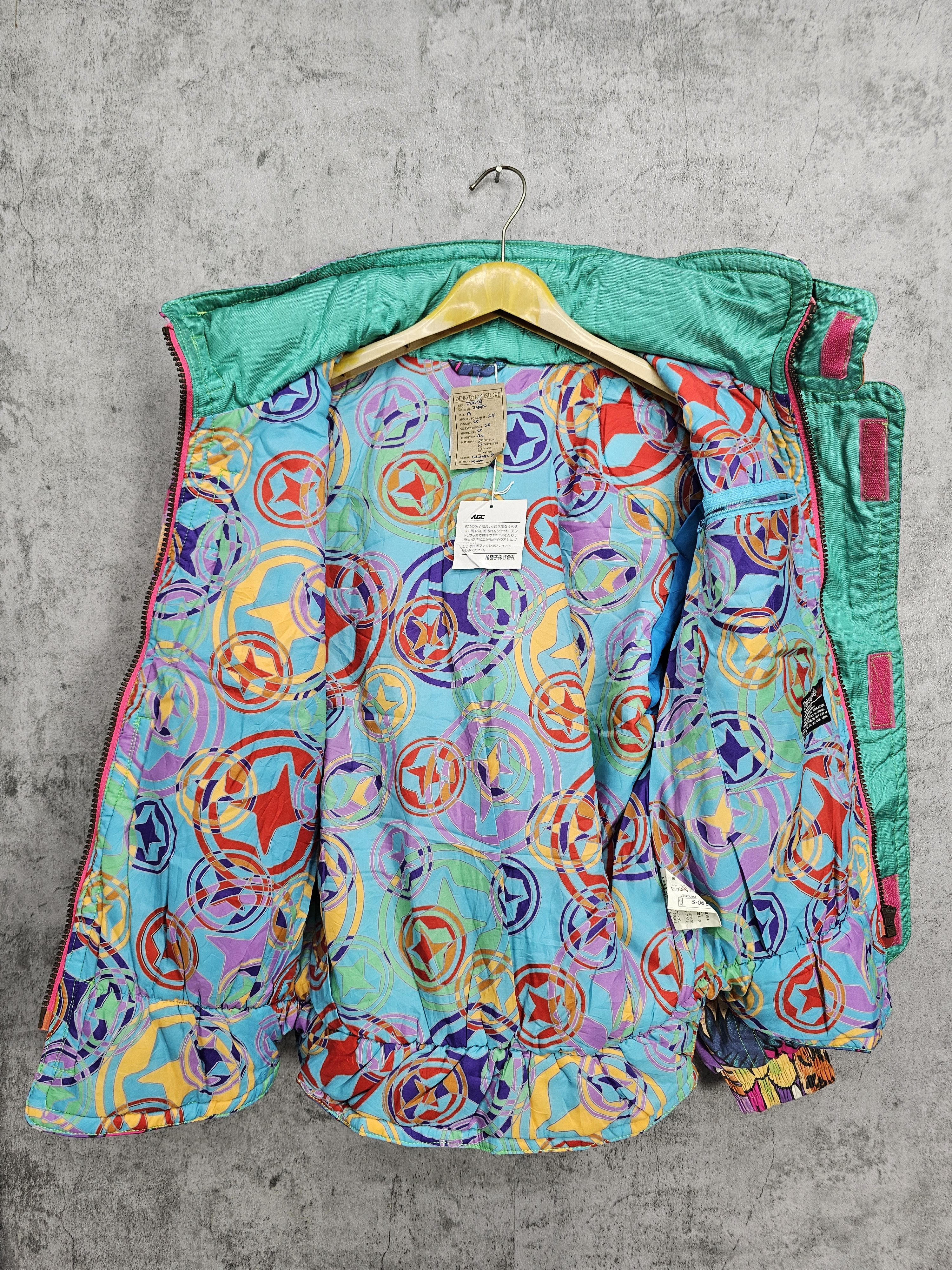 Colmar Vintage Women COLMAR Art Floral Flowers Ski Jacket J0017 Size M / US 6-8 / IT 42-44 - 11 Thumbnail