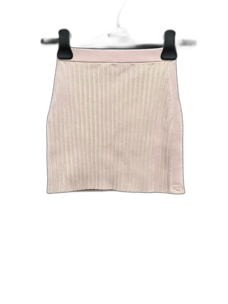Alexander Wang Alexander Wang Pink Knitted Skirt Size S Size 23" - 1 Thumbnail
