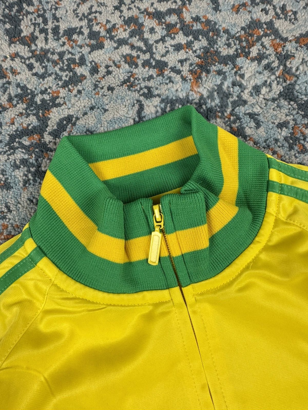 Vintage Vintage Y2K Brazil soccer football blokecore track zip sweat Size US XL / EU 56 / 4 - 13 Thumbnail