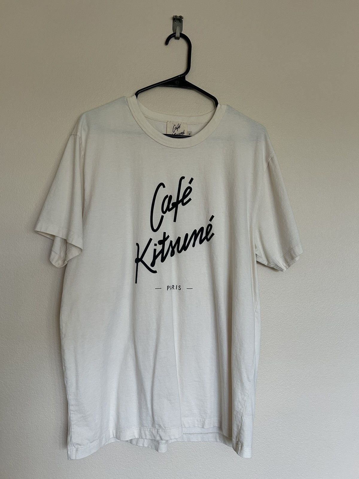 Maison Kitsune Maison Kitsune “Cafe Kitsune” T-shirt Size US XL / EU 56 / 4 - 1 Thumbnail