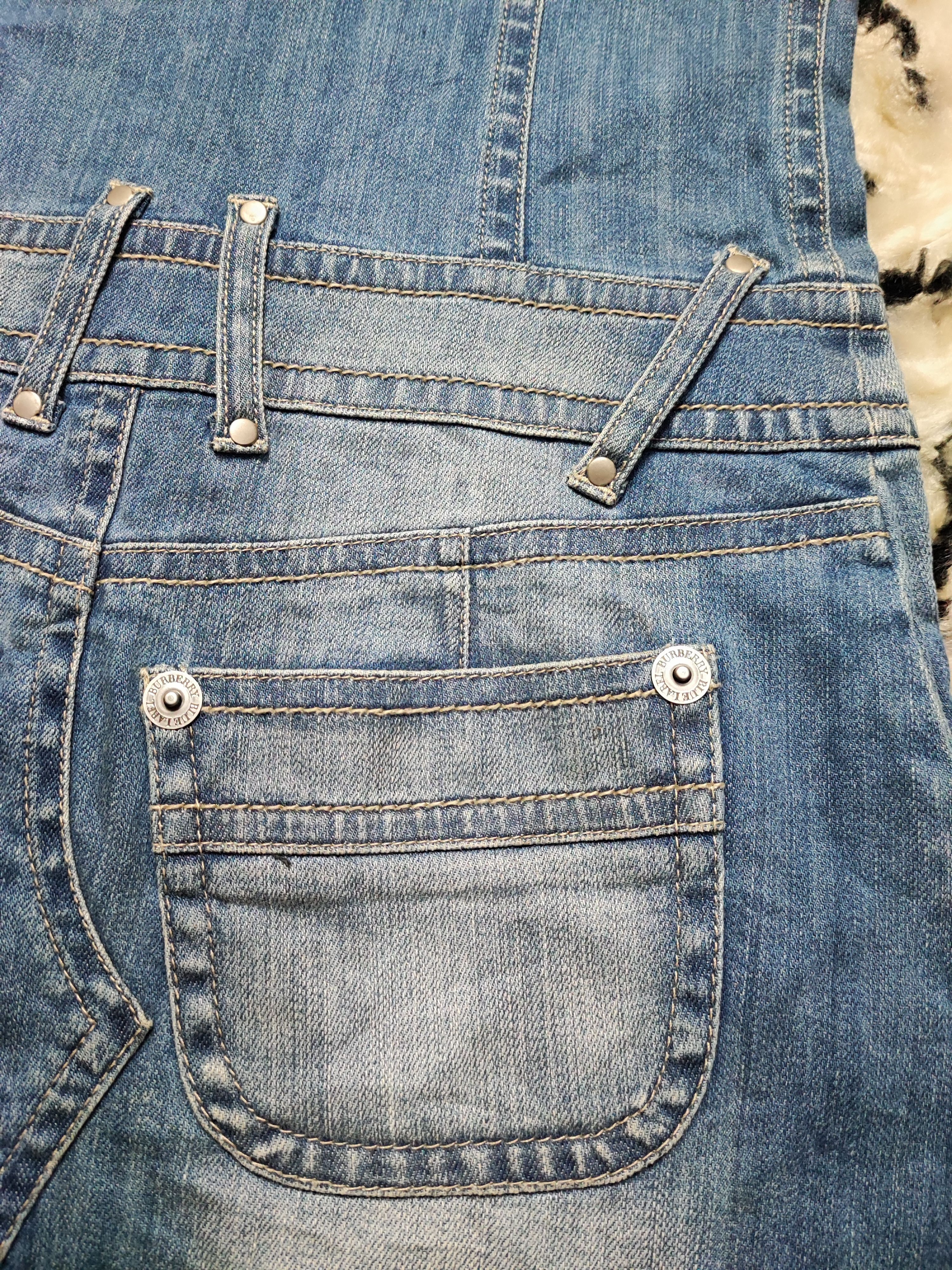 Burberry Vintage Burberry Blue Label Jeans Mini Dress Size XS / US 0-2 / IT 36-38 - 15 Thumbnail