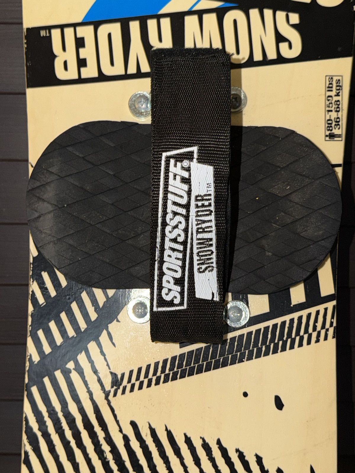 Other Sports Stuff Snow Ryder Snowboard 80-150 Lbs Used Pre Owned Size ONE SIZE - 11 Thumbnail