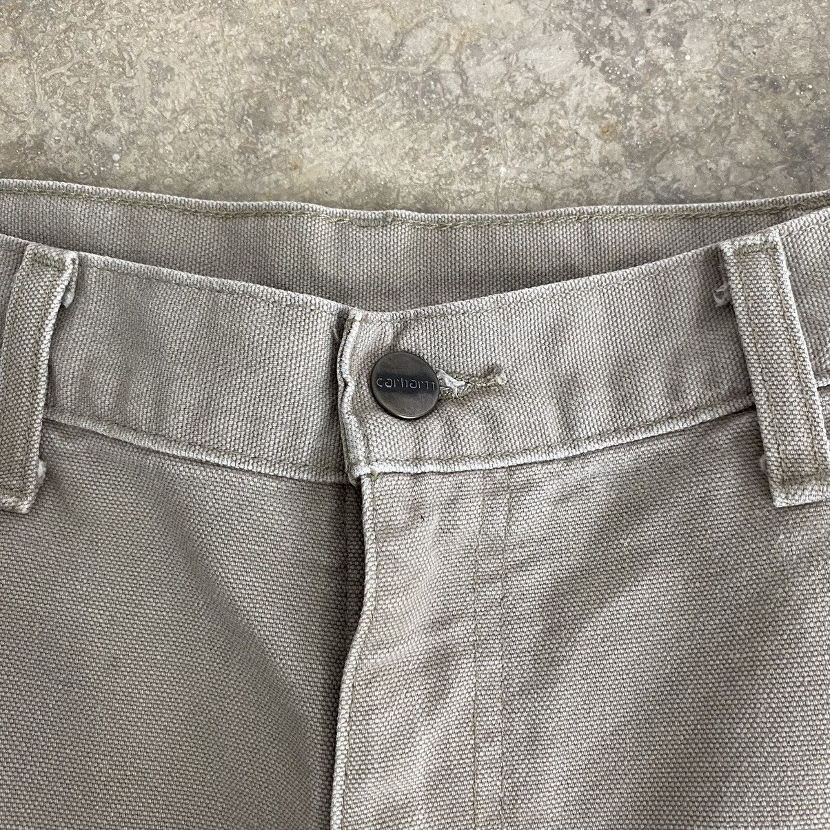 Carhartt × Vintage Vintage Carhartt Desert Grey Carpenter Workwear Pants Size US 33 - 10 Thumbnail