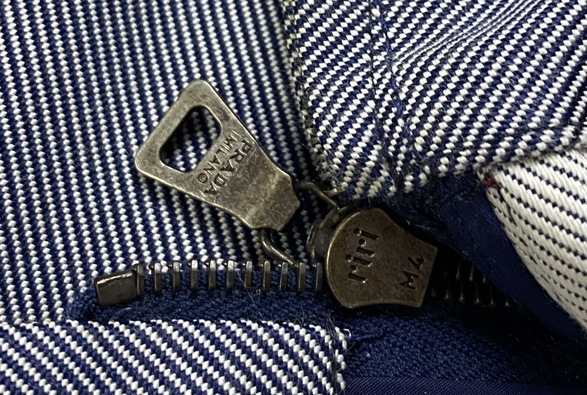 Prada Prada - SS00 Logo Flared Denim Cut Size 29" - 9 Thumbnail