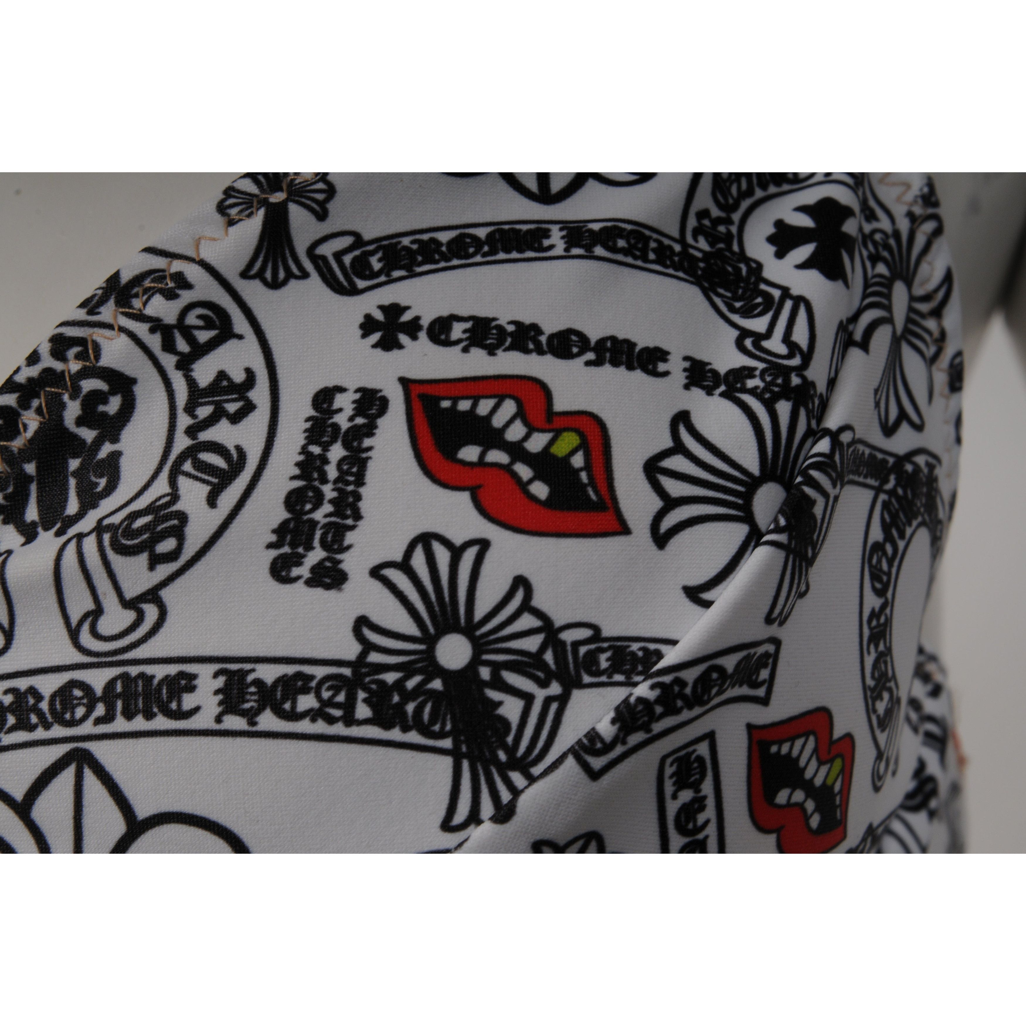Chrome Hearts Chrome Hearts Dipped in Blue Matty Boy Bikini Top White Blac Size S / US 4 / IT 40 - 6 Thumbnail