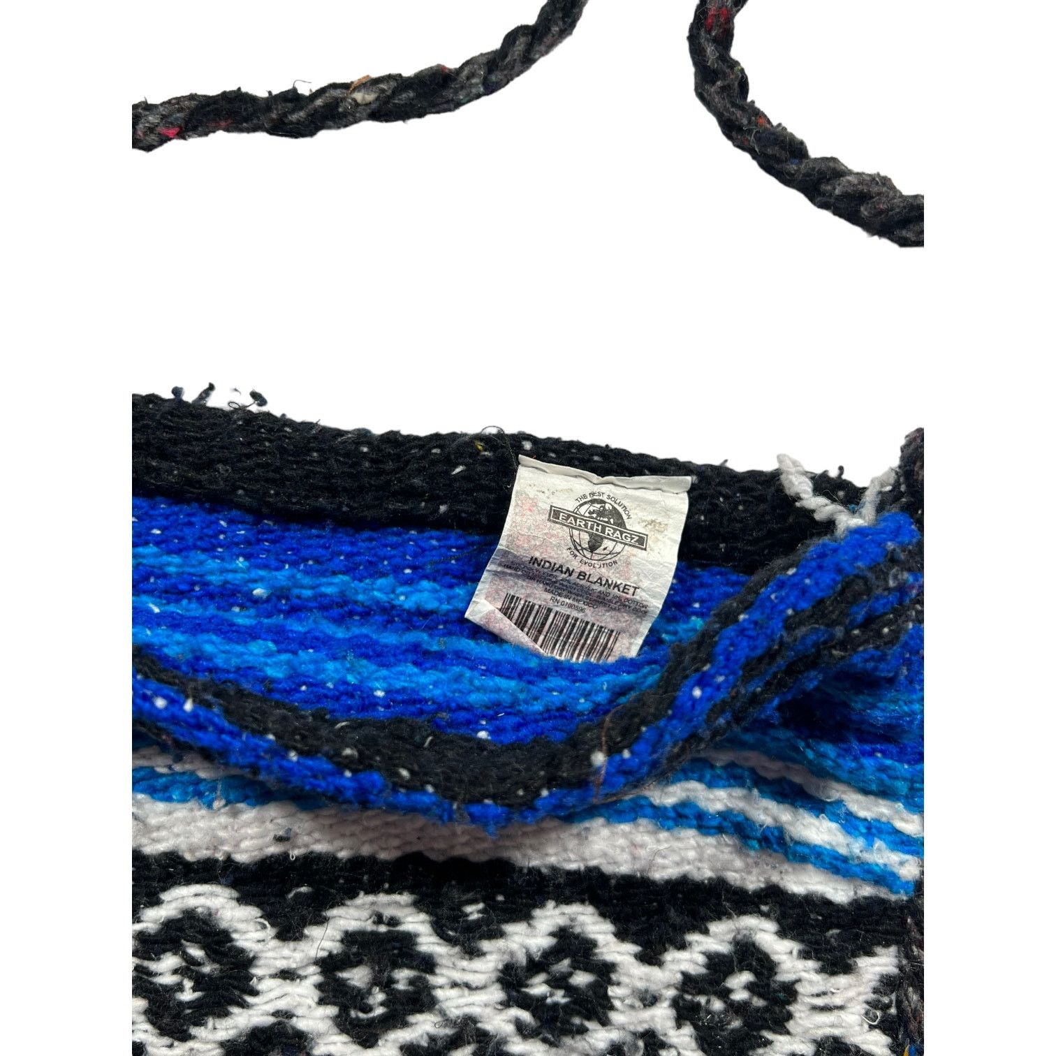 Earth Ragz Earth Ragz Indian Blanket Purse/Tote Bag Blue Red and Green Size ONE SIZE - 3 Thumbnail