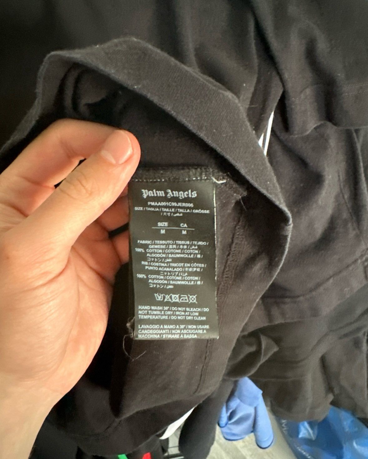 Palm Angels Palm Angels Sprayed T-shirt Size US M / EU 48-50 / 2 - 4 Thumbnail