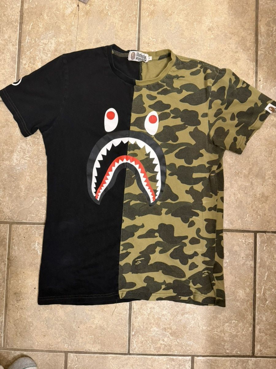 Band Tees BAPE shark mouth Size US M / EU 48-50 / 2 - 1 Thumbnail