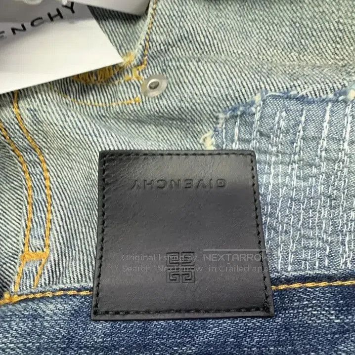 Givenchy Givenchy FW21 Distressed Zip Casual Jeans. Size US 32 / EU 48 - 1 Thumbnail