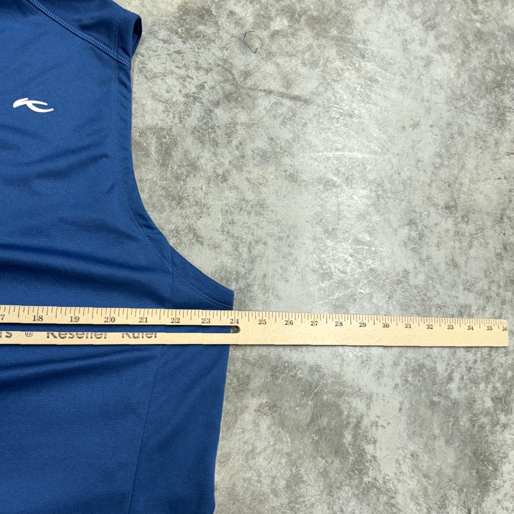 KJUS KJUS Vest Mens XL Blue Full Zip Golf Performance Sleeveless UPF 50+ Athletic Size US XL / EU 56 / 4 - 7 Thumbnail